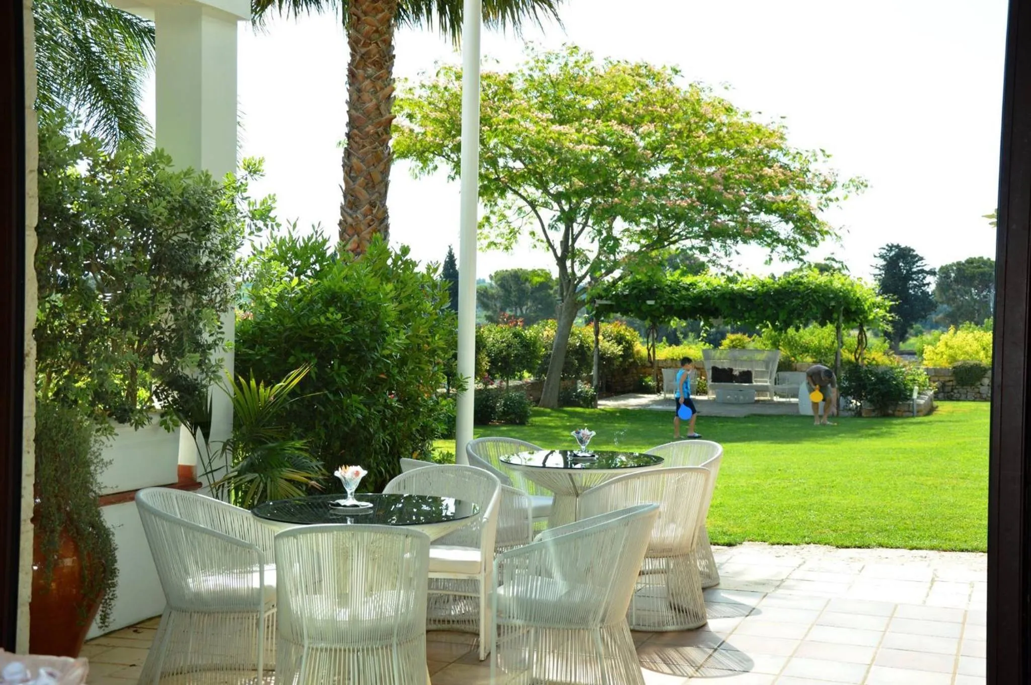 Patio in Masseria Torre Catena Resort & Restaurant