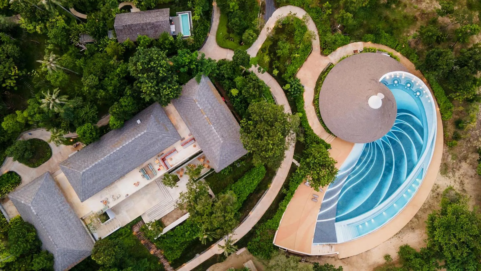 Swimming pool in Island Escape Burasari