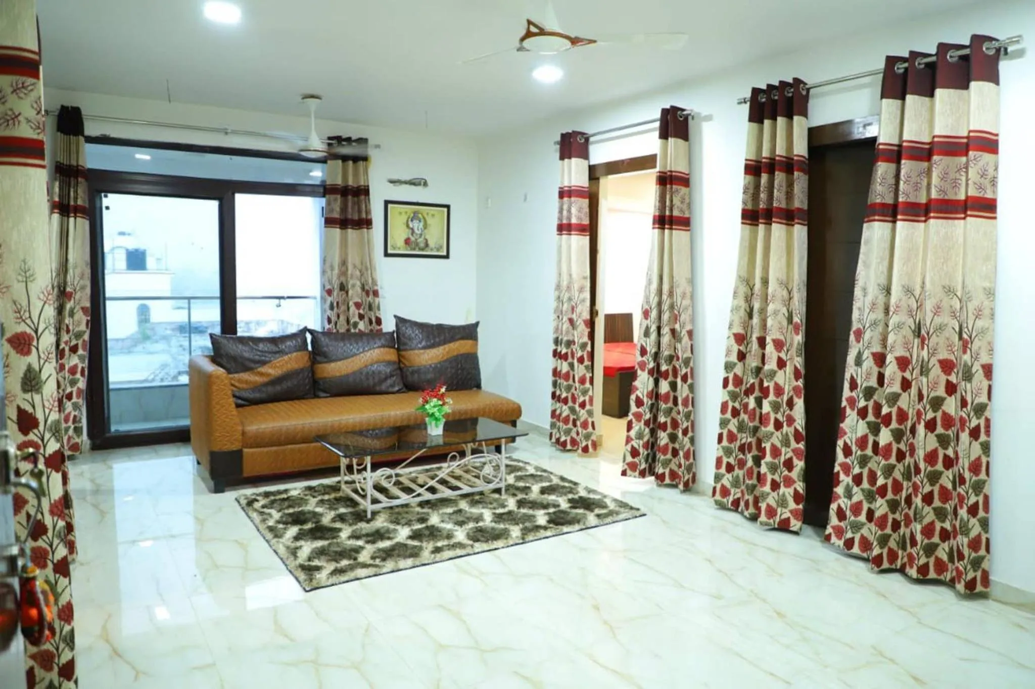 Living room in The Most Beautiful Property Of Rishikesh