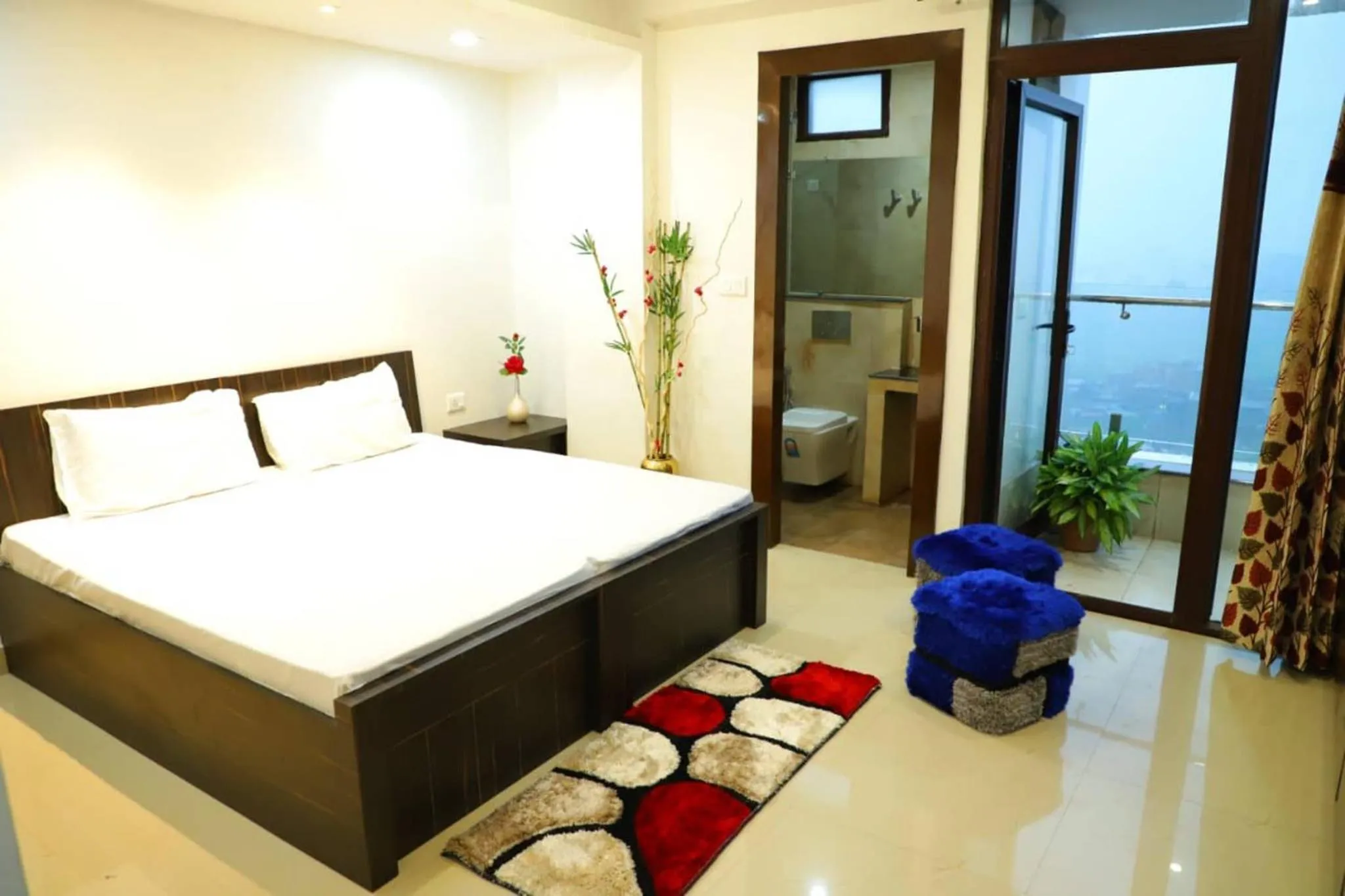 Bed in The Most Beautiful Property Of Rishikesh