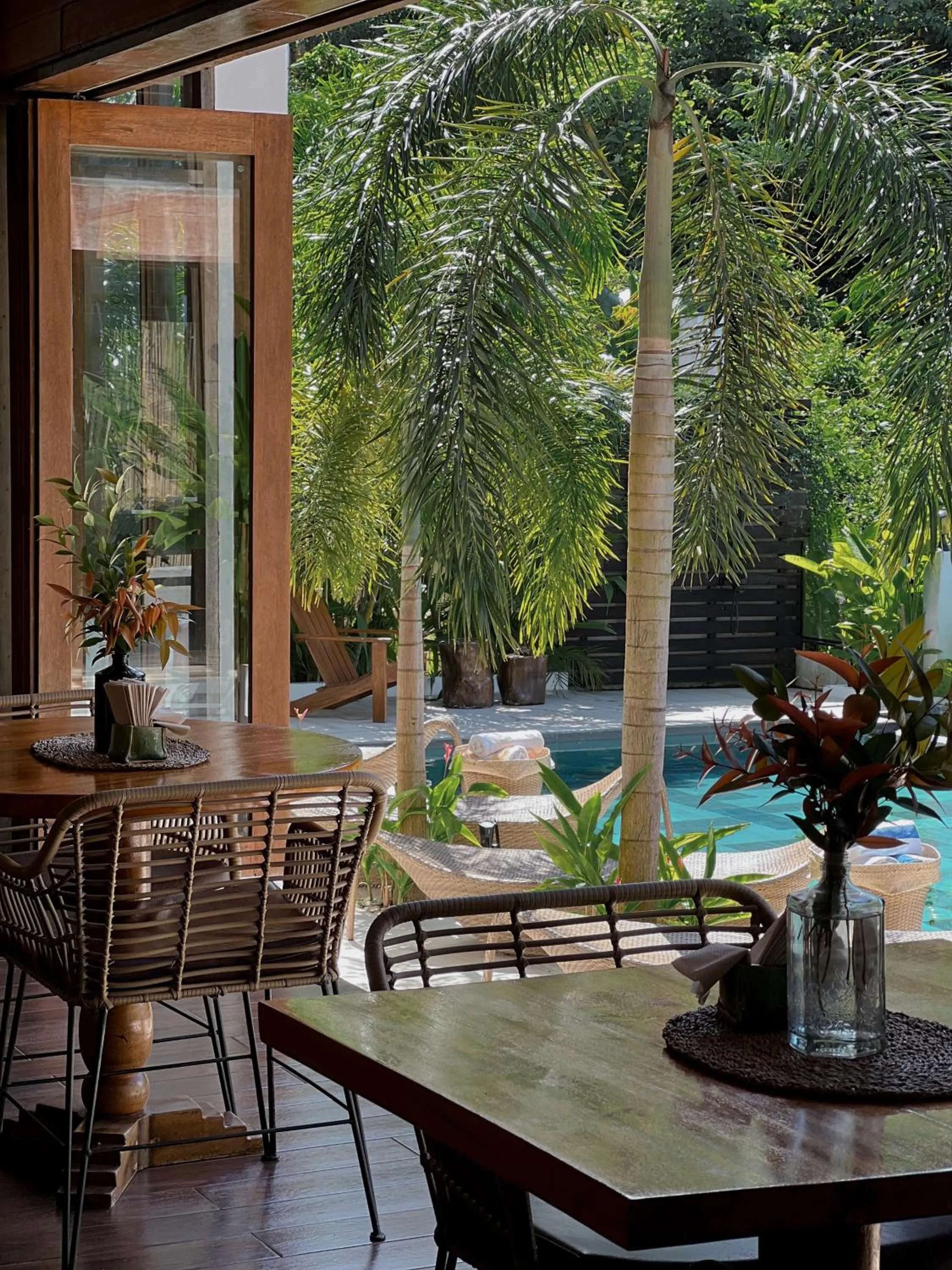 Patio in Ahana Resort El Nido