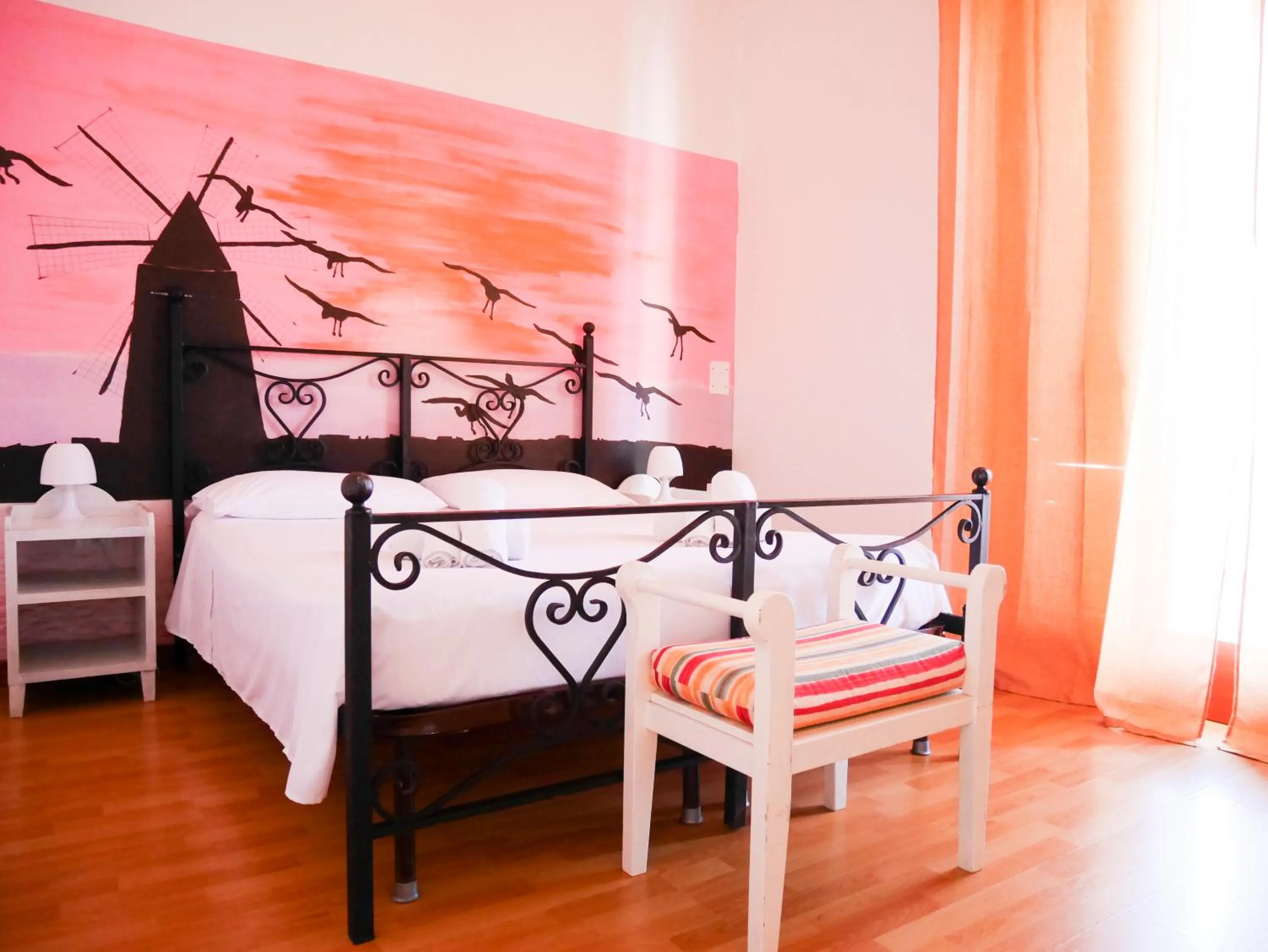 Bed in B&B Al Vecchio Pontile B&B MARSALA