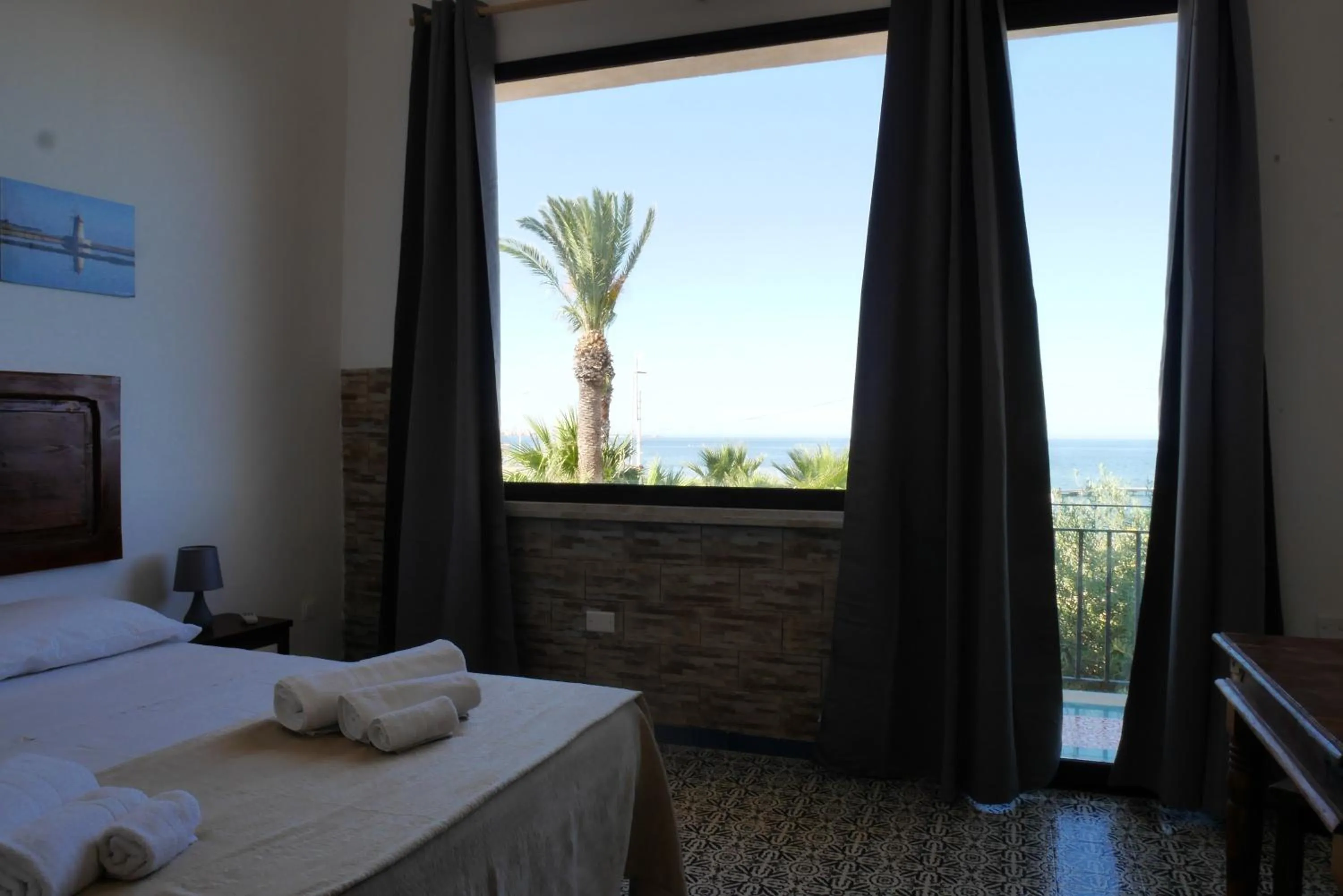 Bed in B&B Al Vecchio Pontile B&B MARSALA