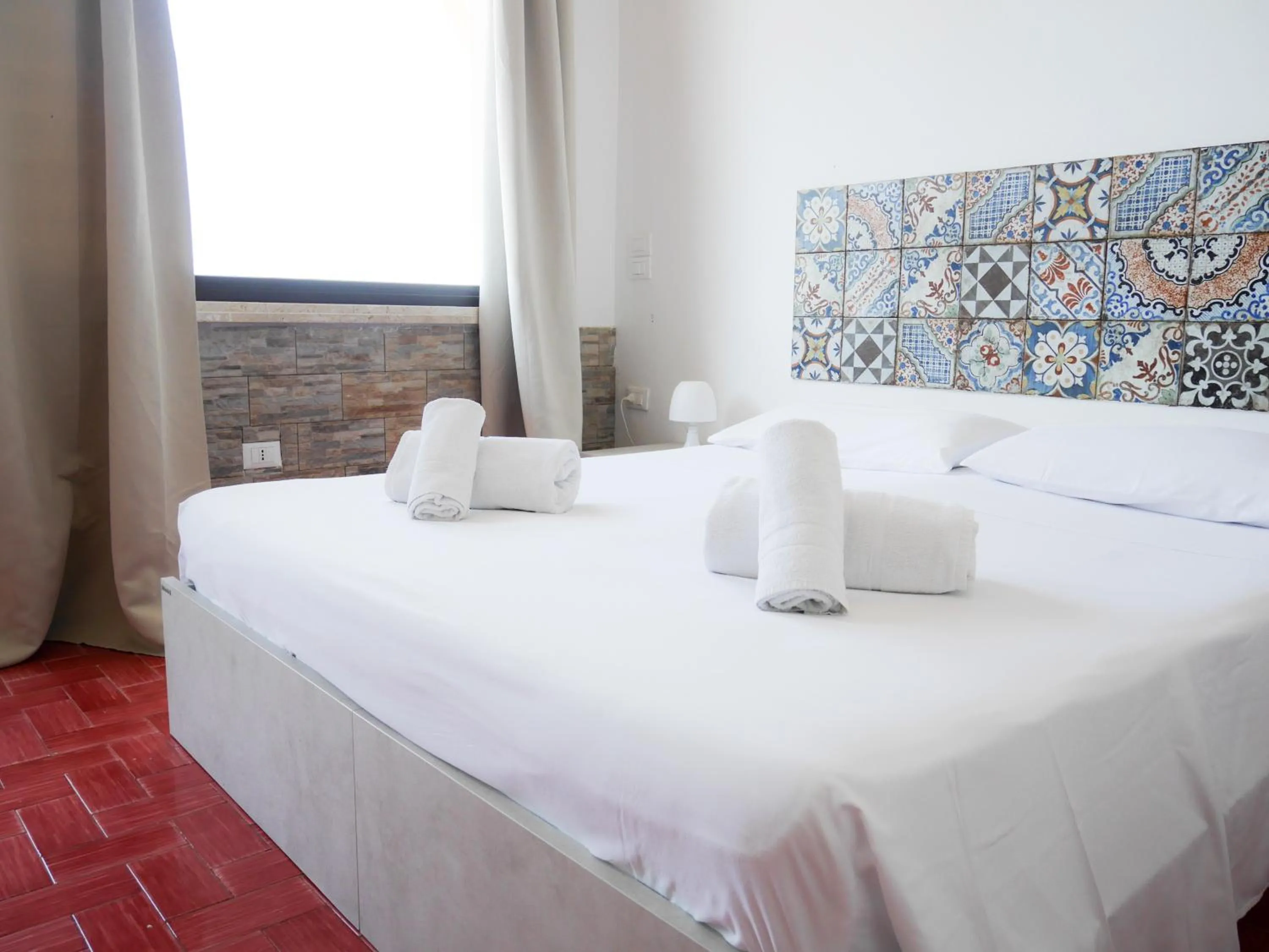 Bedroom, Bed in B&B Al Vecchio Pontile B&B MARSALA