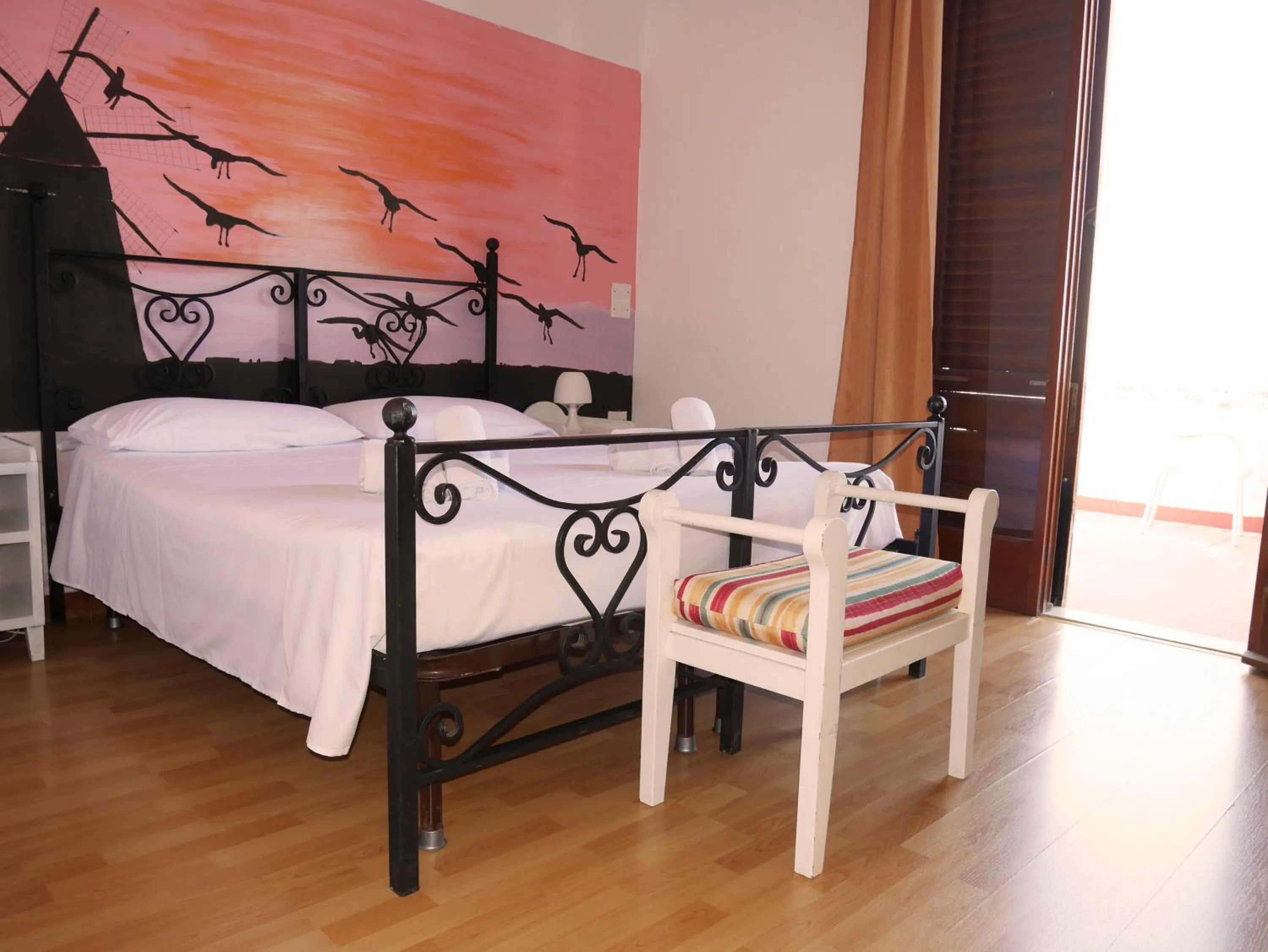 Bedroom, Bed in B&B Al Vecchio Pontile B&B MARSALA