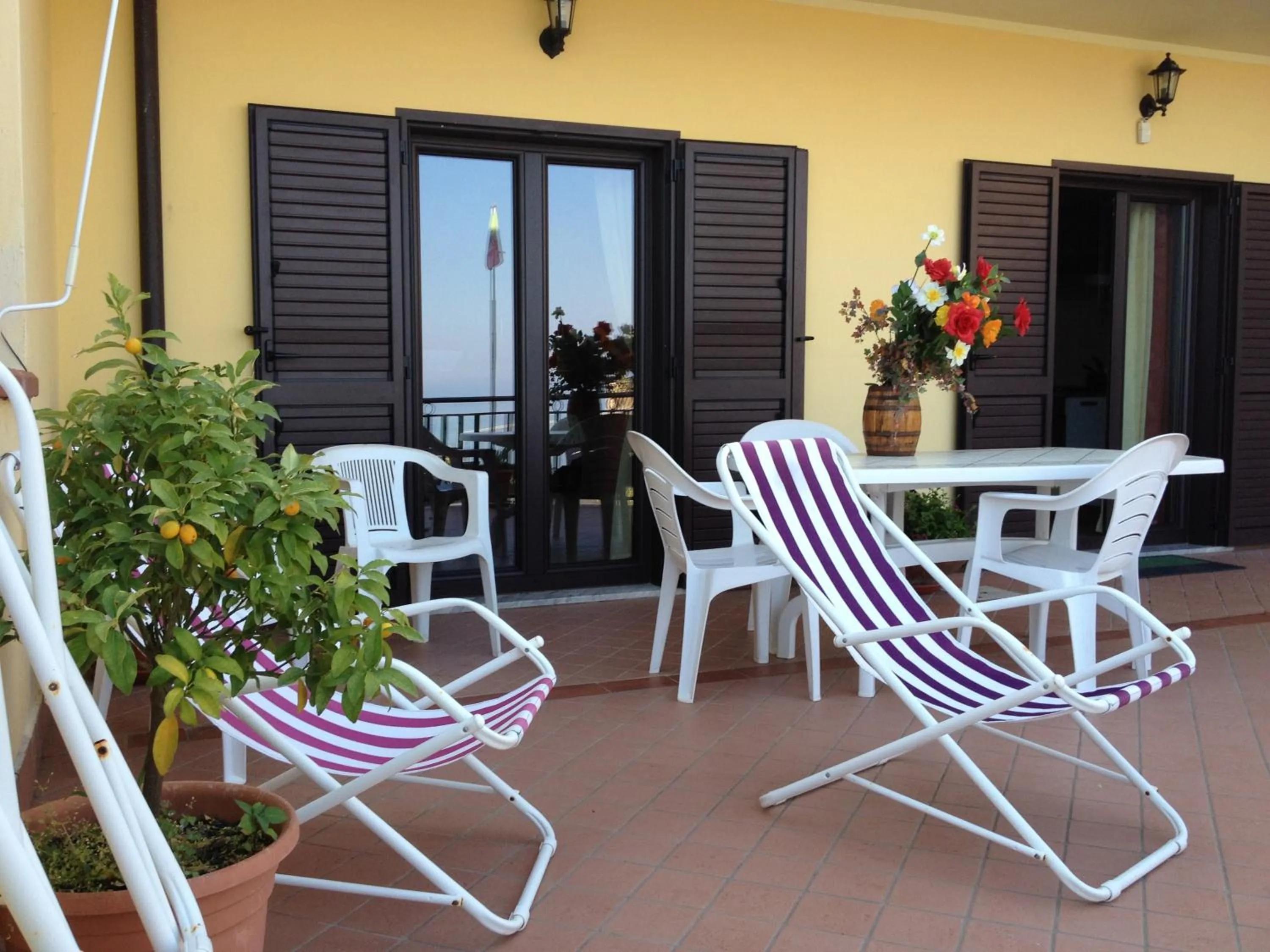 Balcony/Terrace in B&B L'Ancora