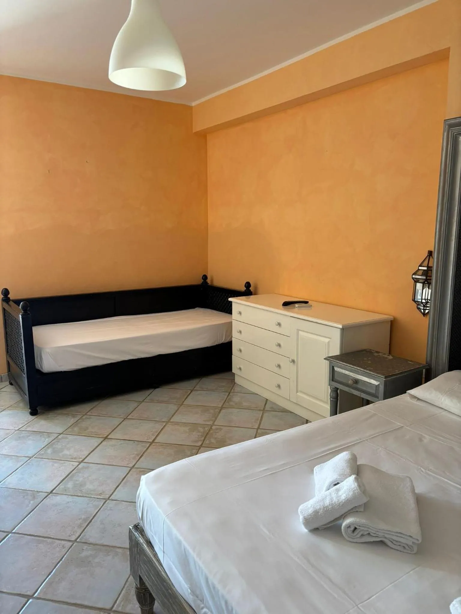 Bed in Chiusurelle Village Resort