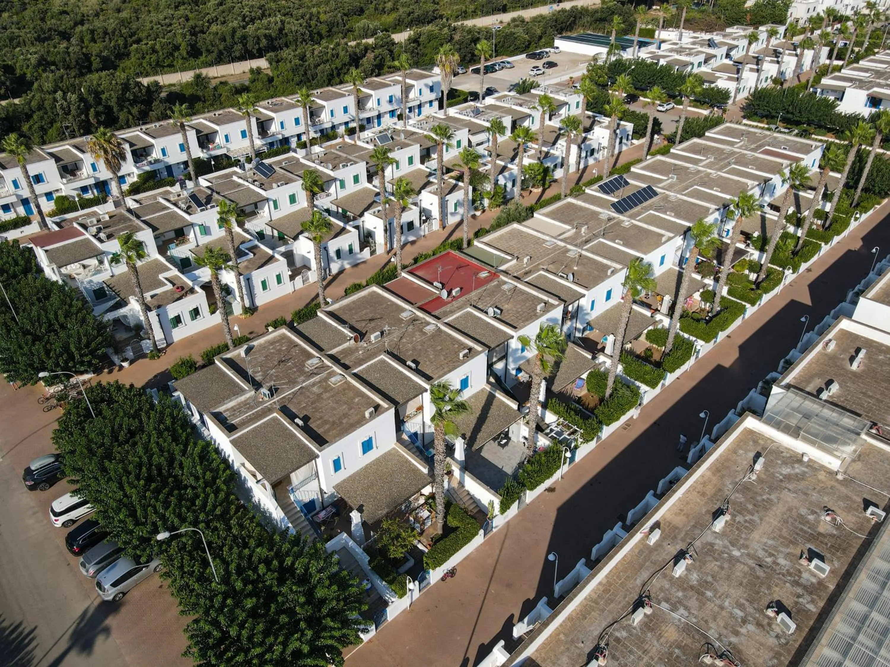 Property building in Chiusurelle Village Resort