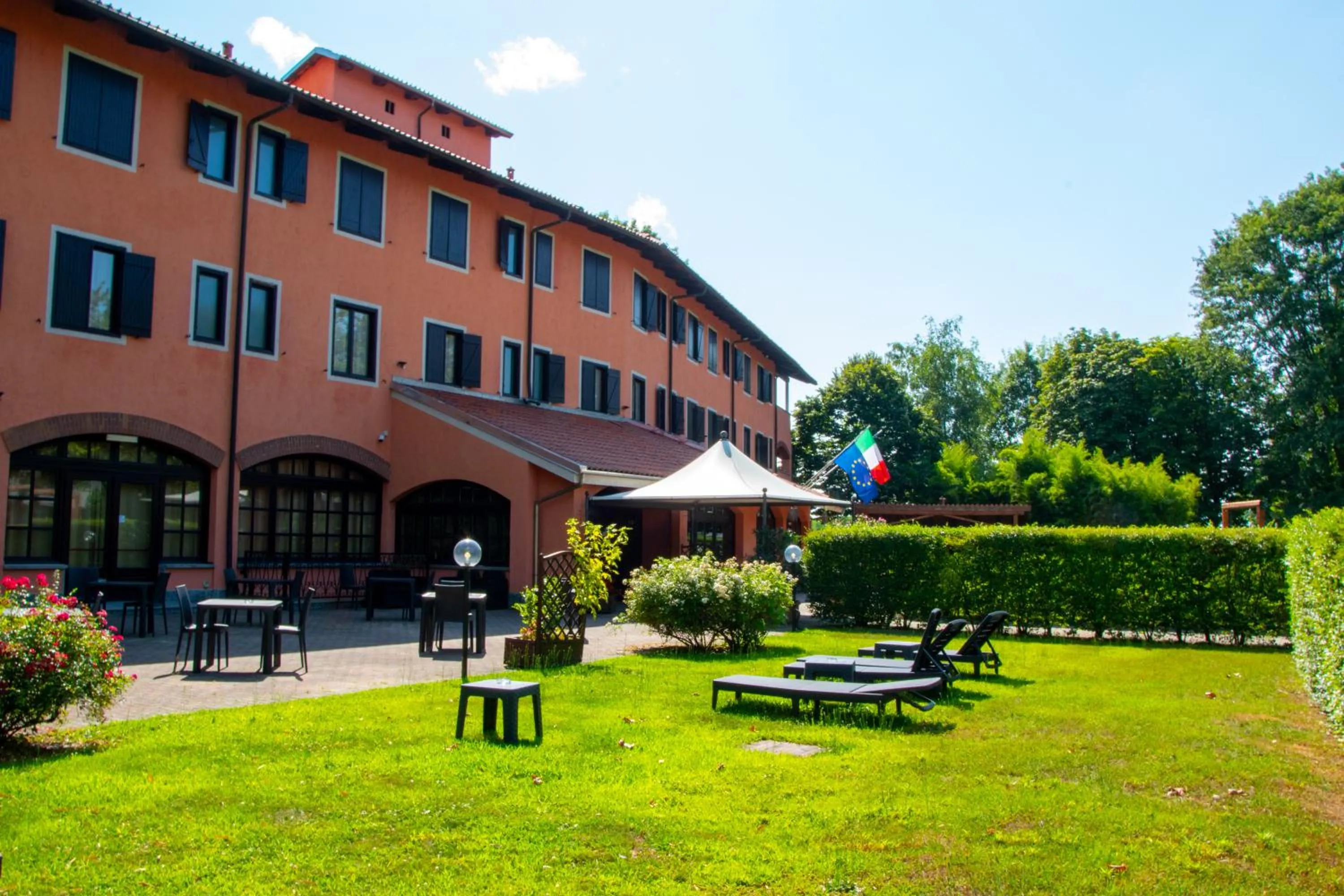 Garden in Hotel Erbaluce