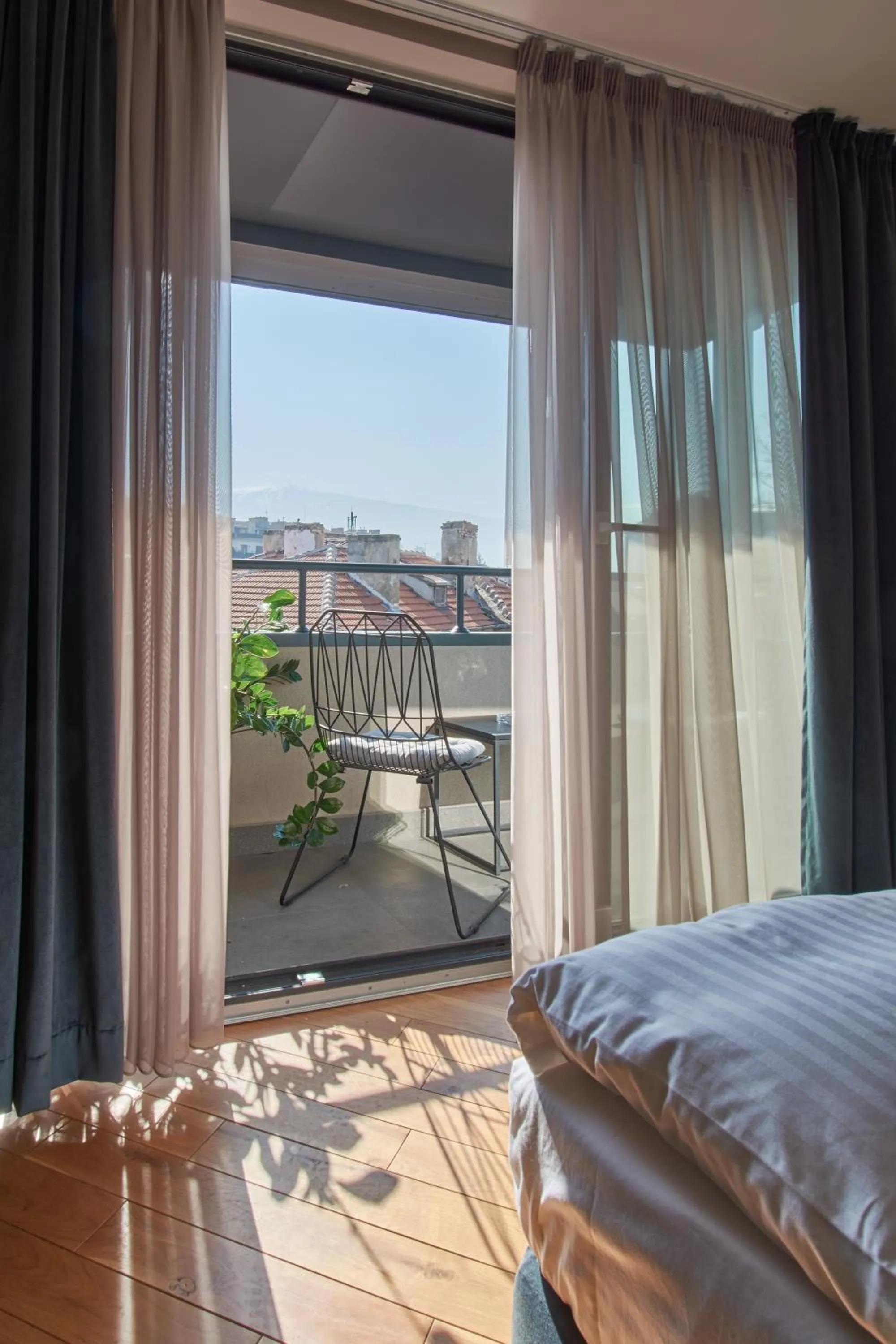 Bed in The Embassy Suites