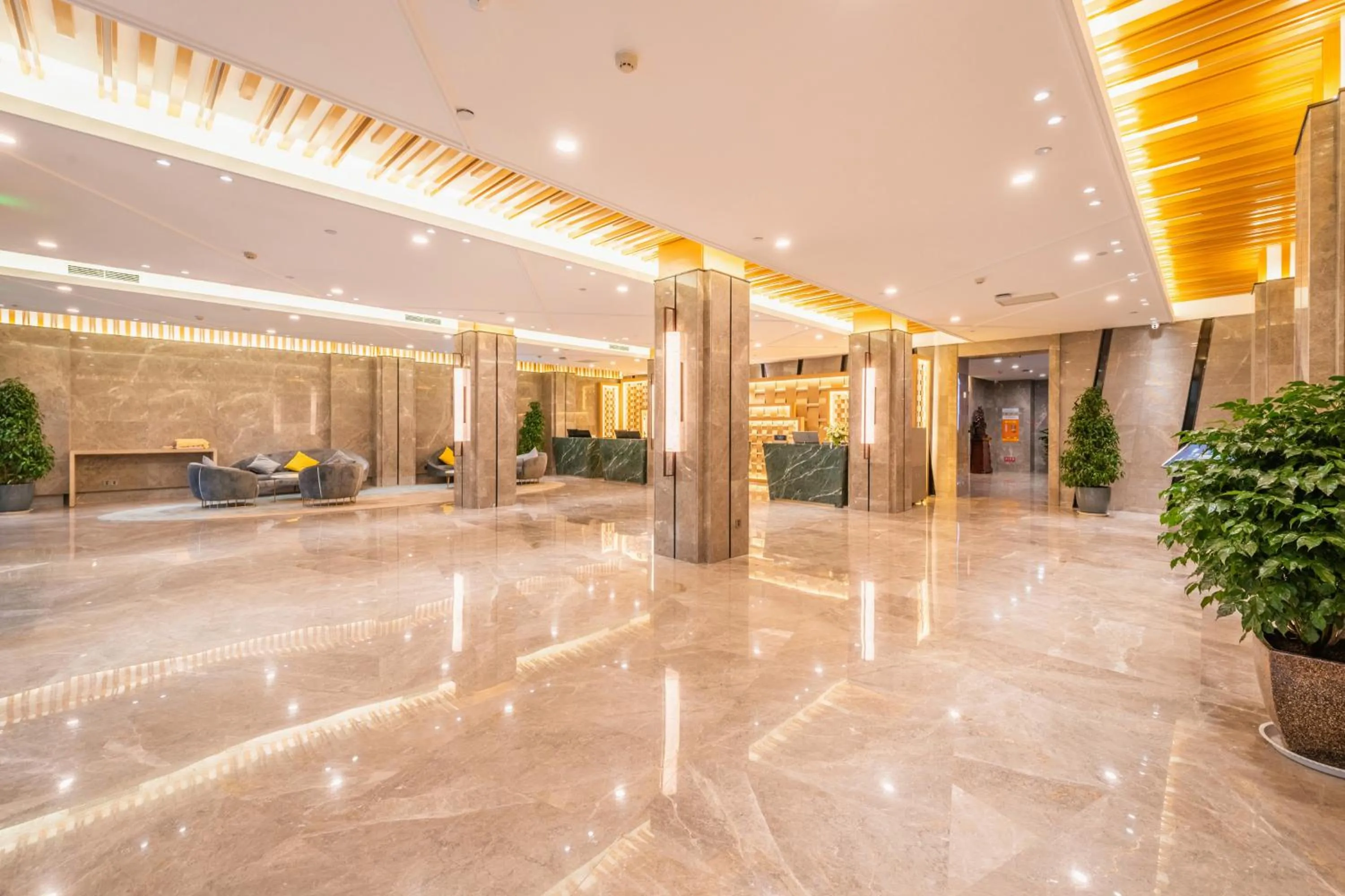 Lobby or reception in Novotel Huashan