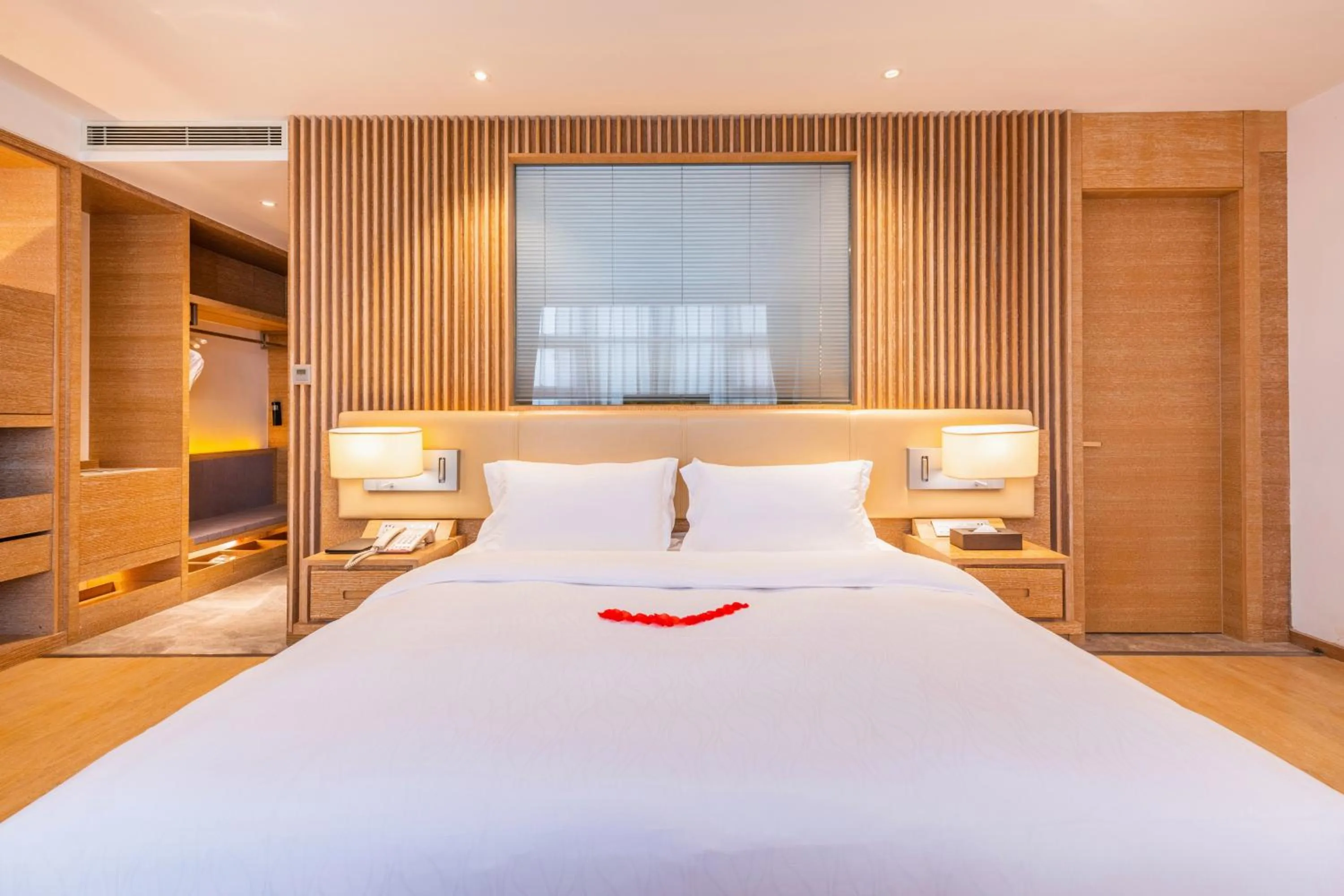 Bed in Novotel Huashan