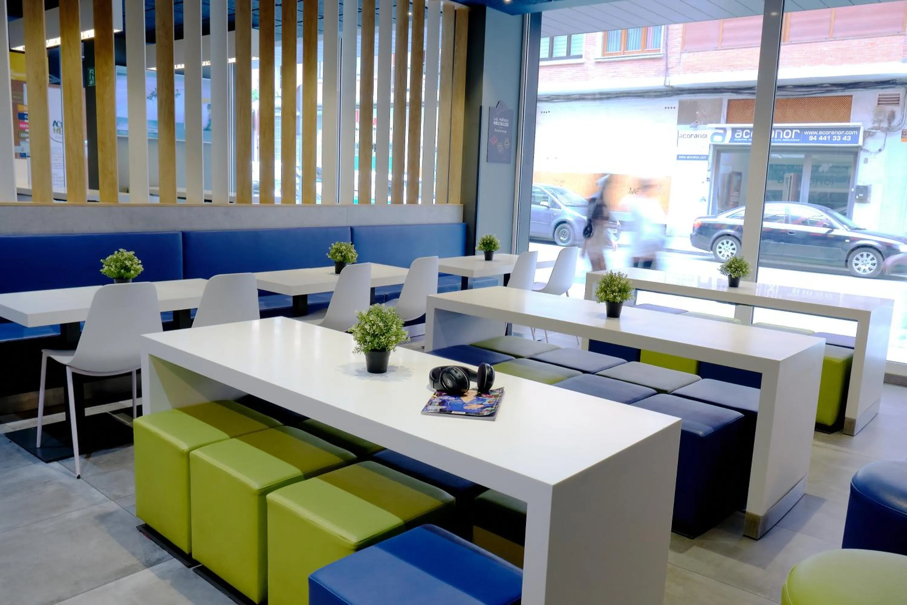 Buffet breakfast in Ibis Budget Bilbao City