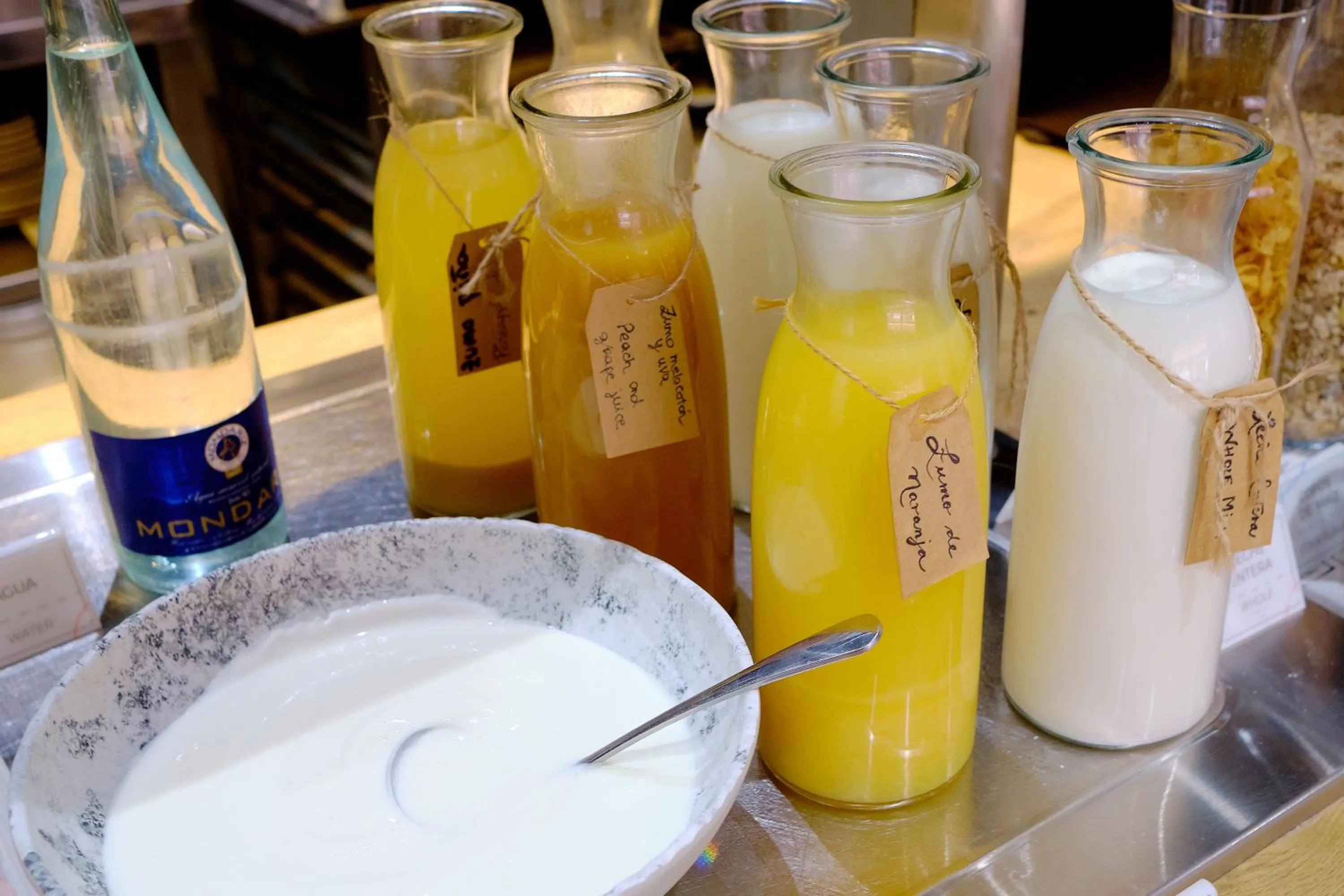 Buffet breakfast in Ibis Budget Bilbao City