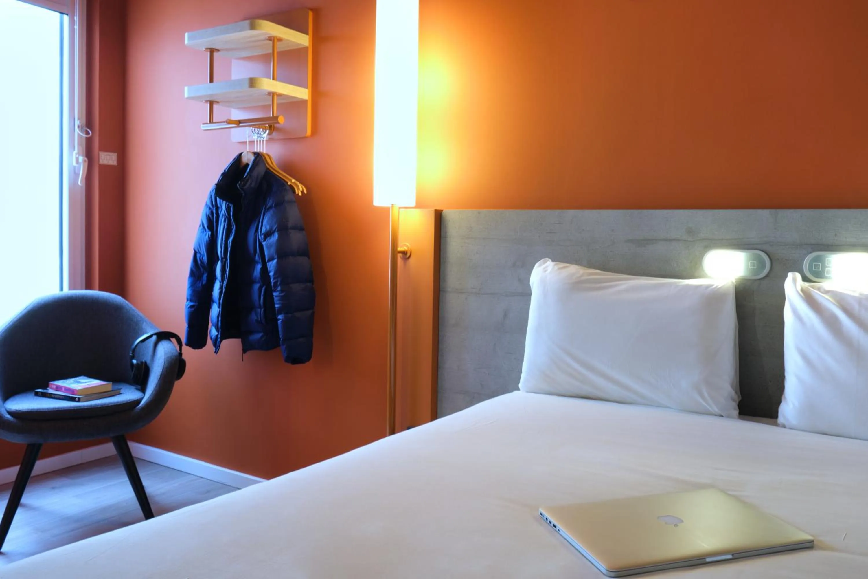Bed in Ibis Budget Bilbao City