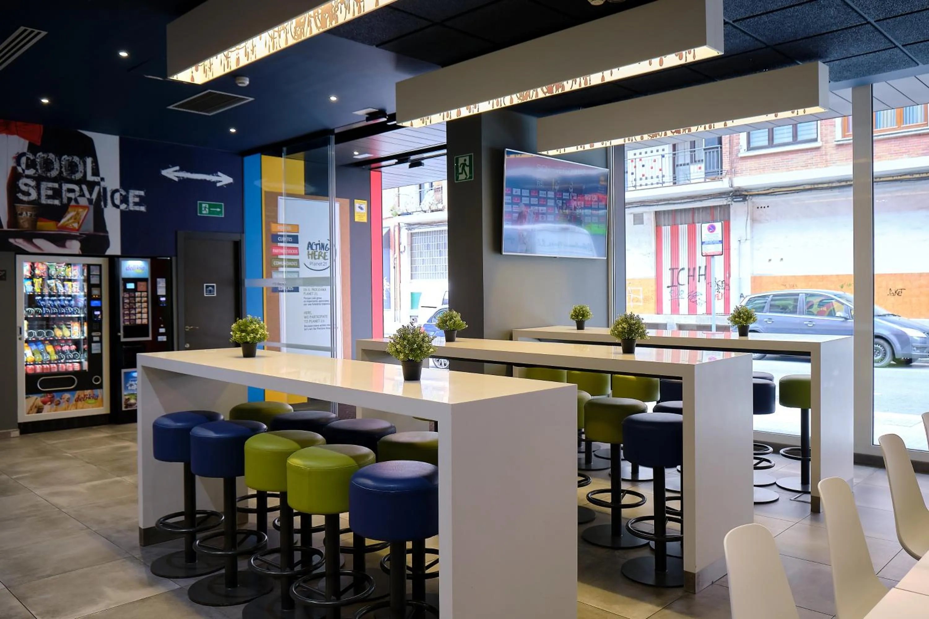 Lobby or reception in Ibis Budget Bilbao City