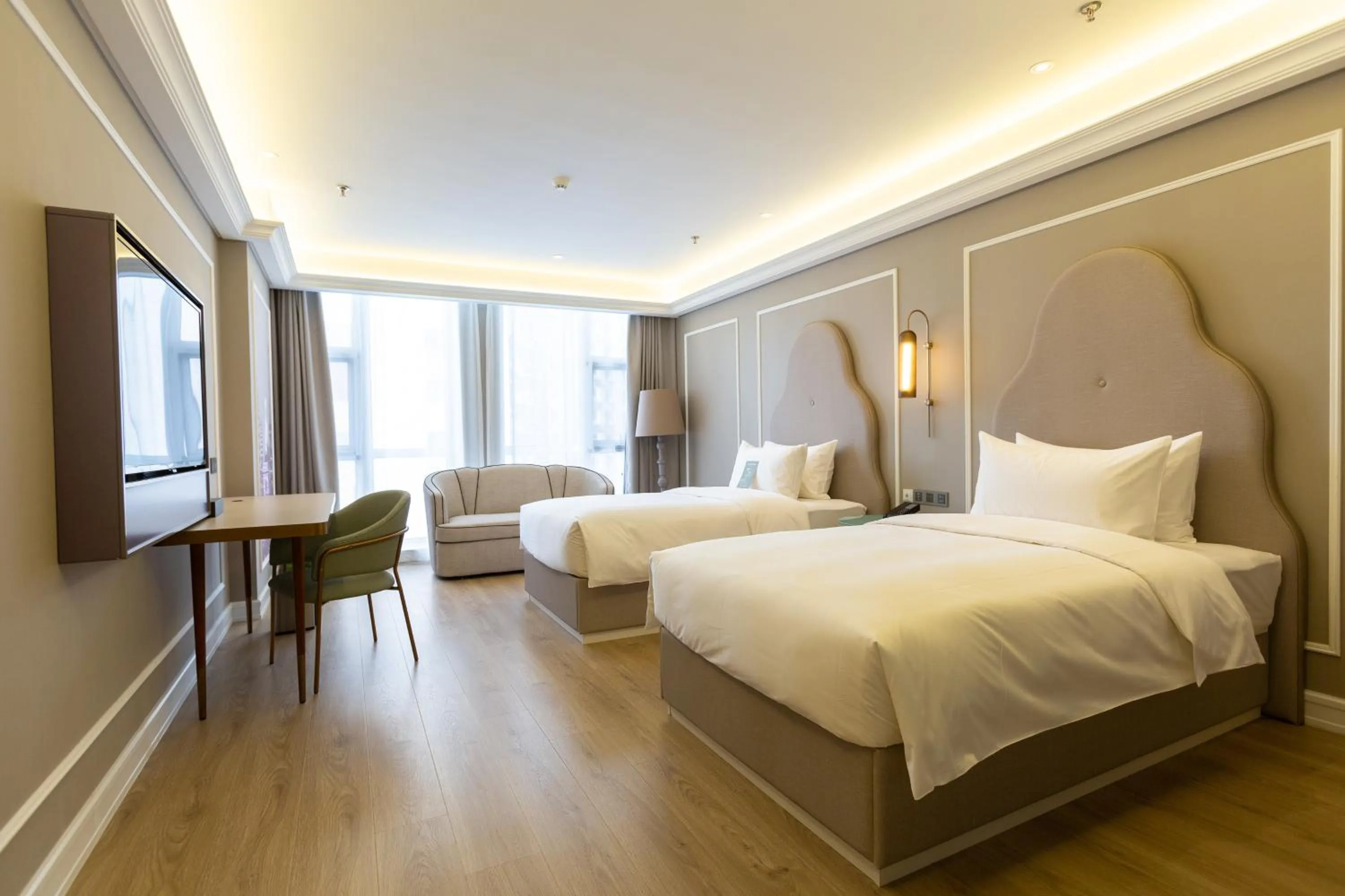 Bed in Mercure Taiyuan E Tech