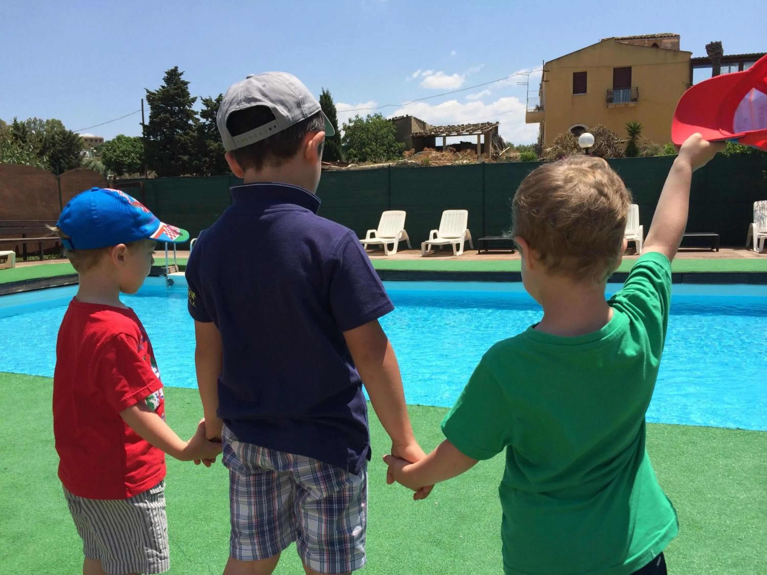 Swimming pool in Camping Valle dei Templi