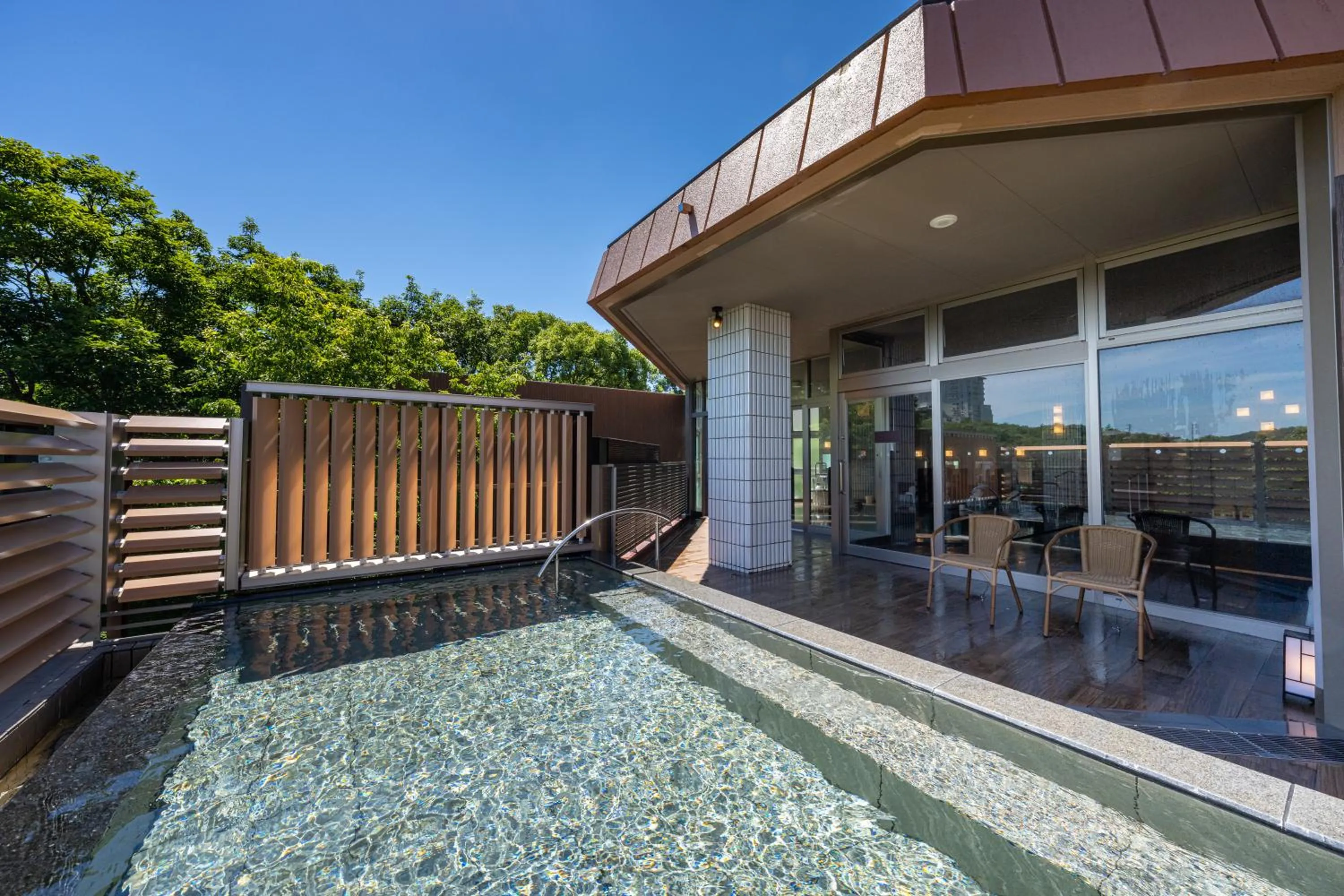 Hot Spring Bath in KAMENOI HOTEL Toba