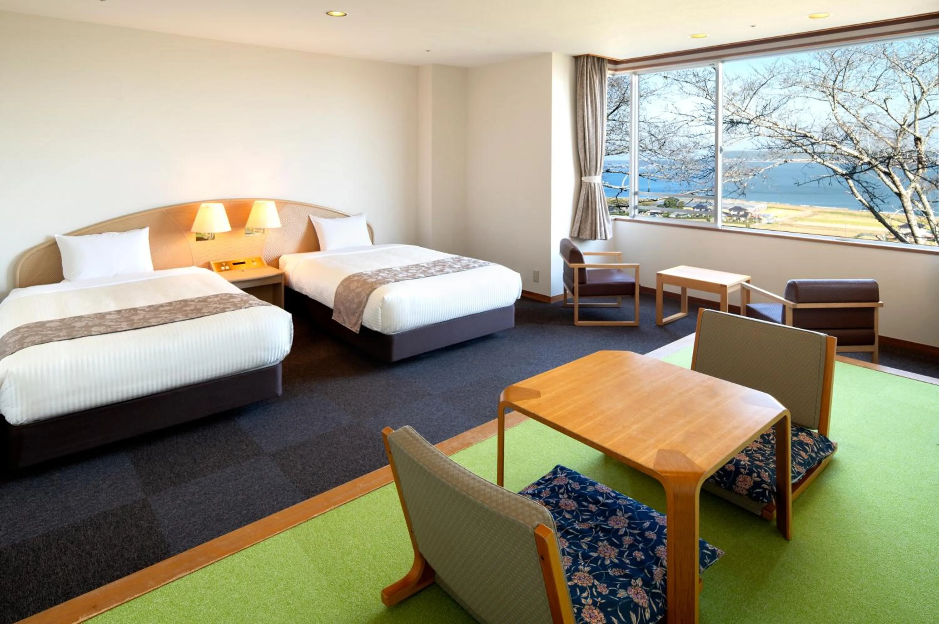 Photo of the whole room, Bed in KAMENOI HOTEL Itako