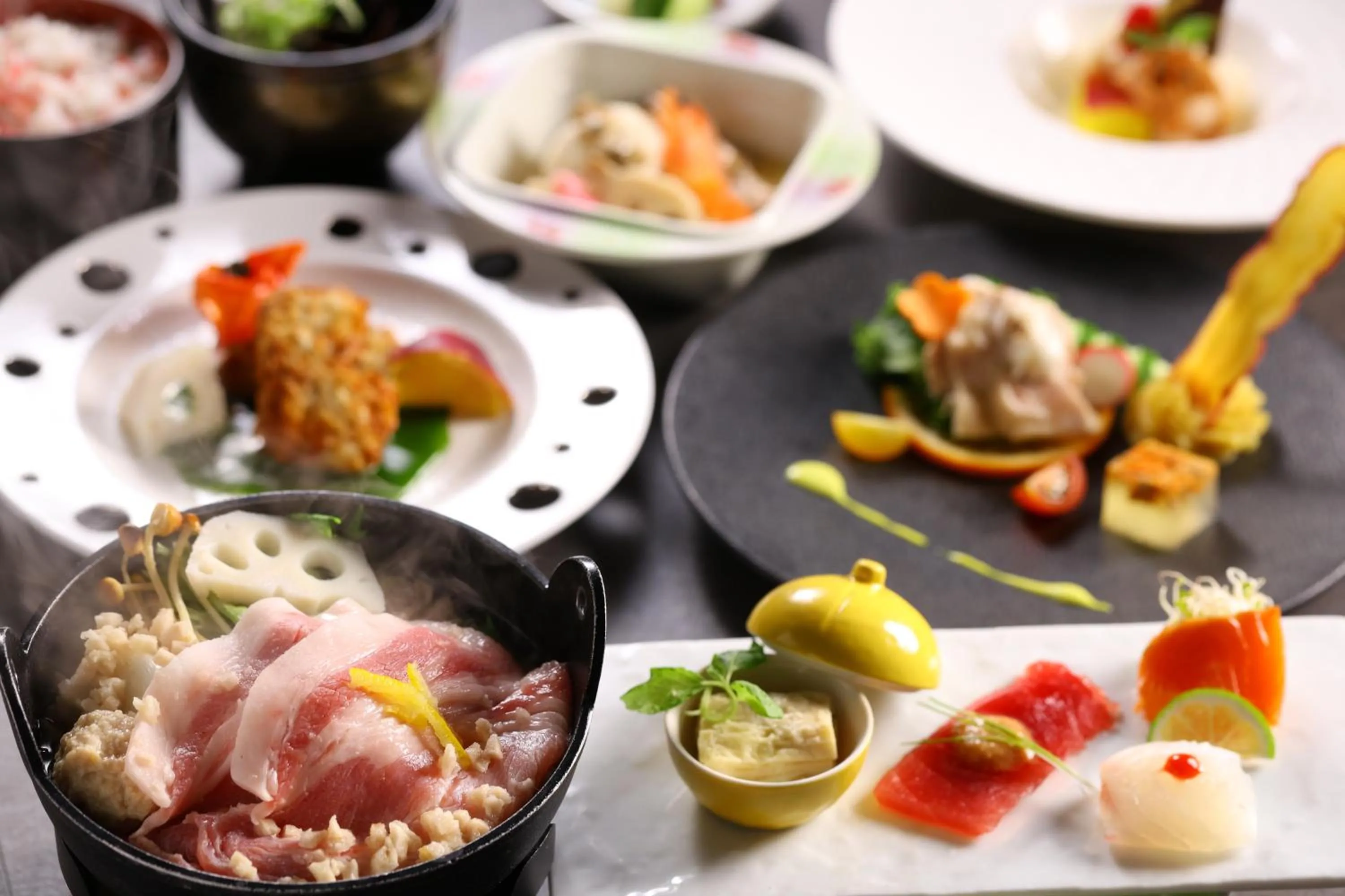 Food in KAMENOI HOTEL Itako