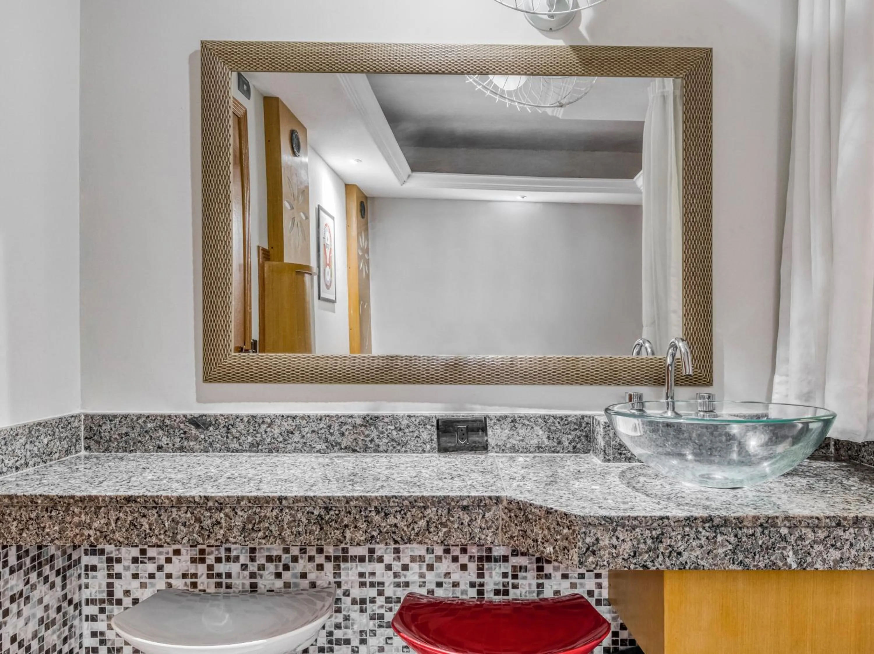 Bathroom in OYO Estrela Dalva, São Paulo