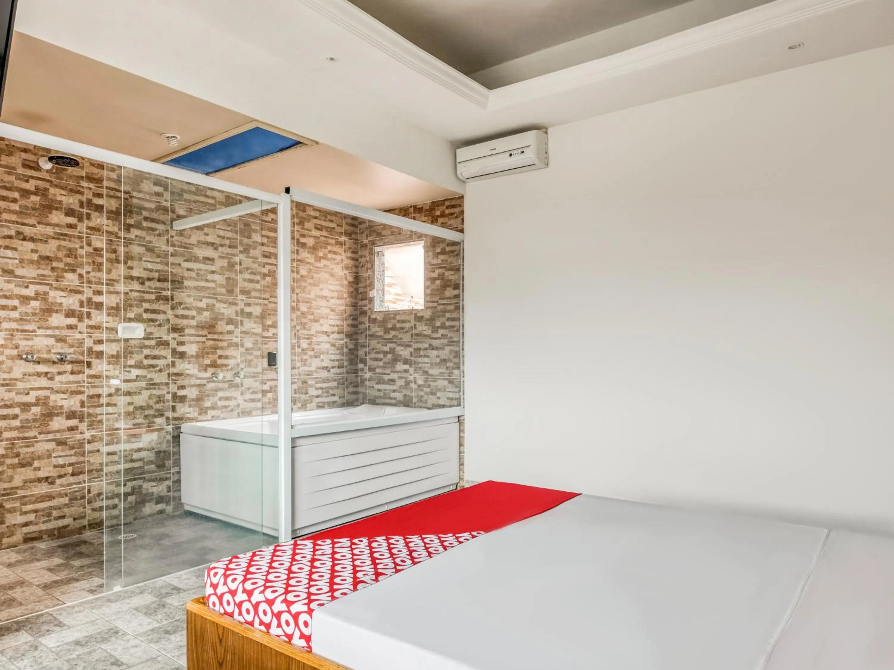 Bedroom in OYO Estrela Dalva, São Paulo