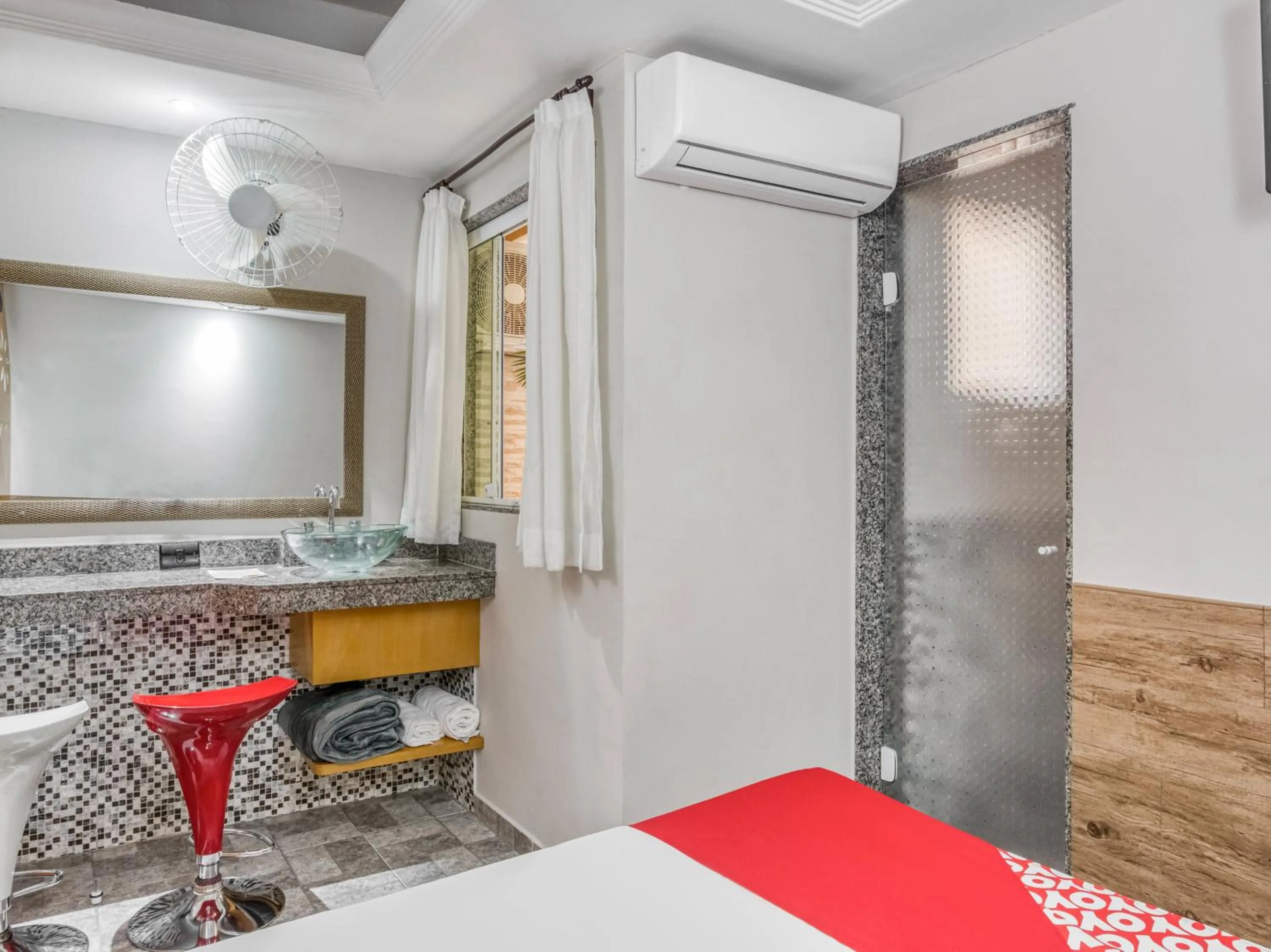 Bedroom in OYO Estrela Dalva, São Paulo