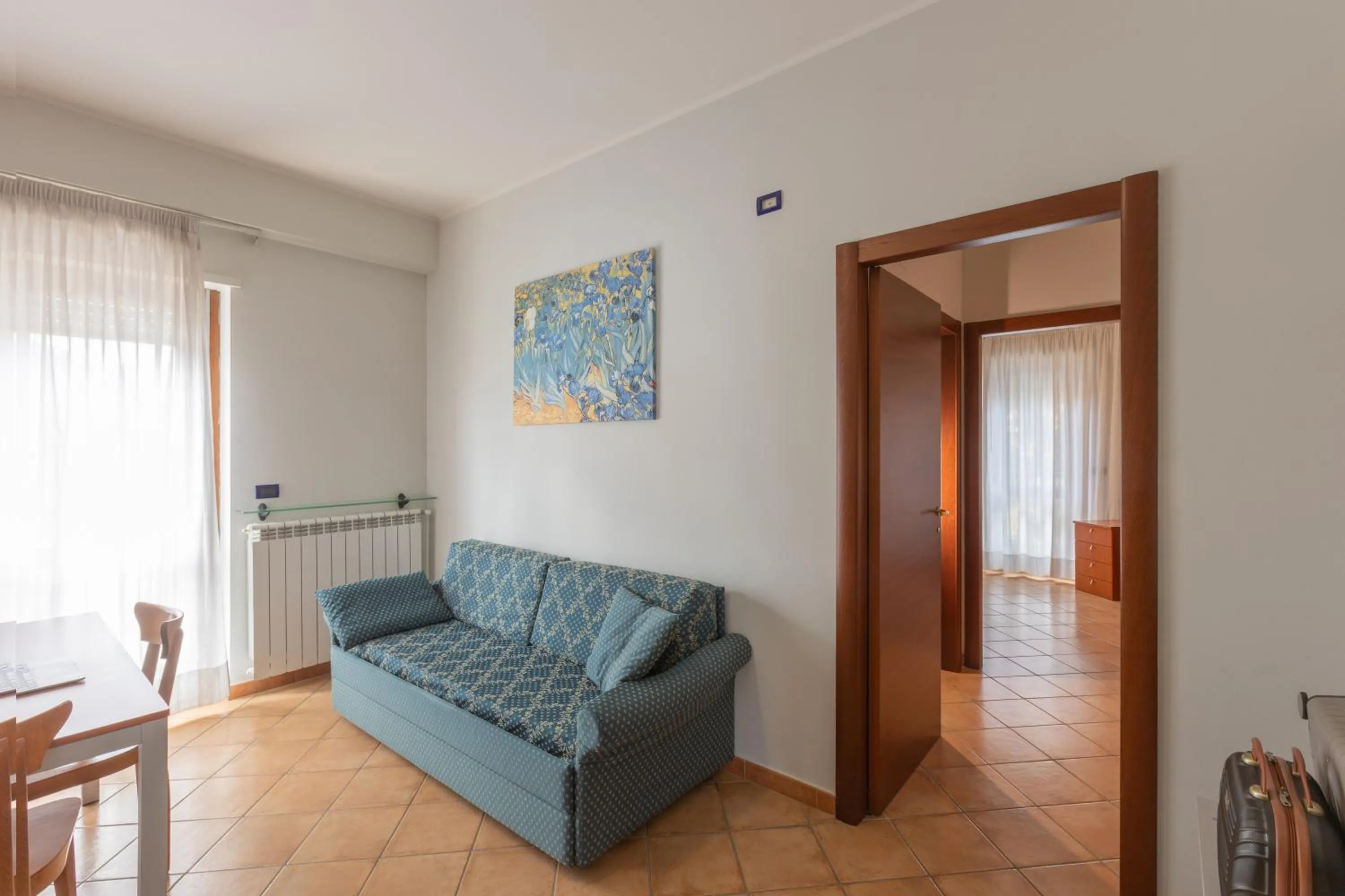 Seating area in Hotel Azzurro