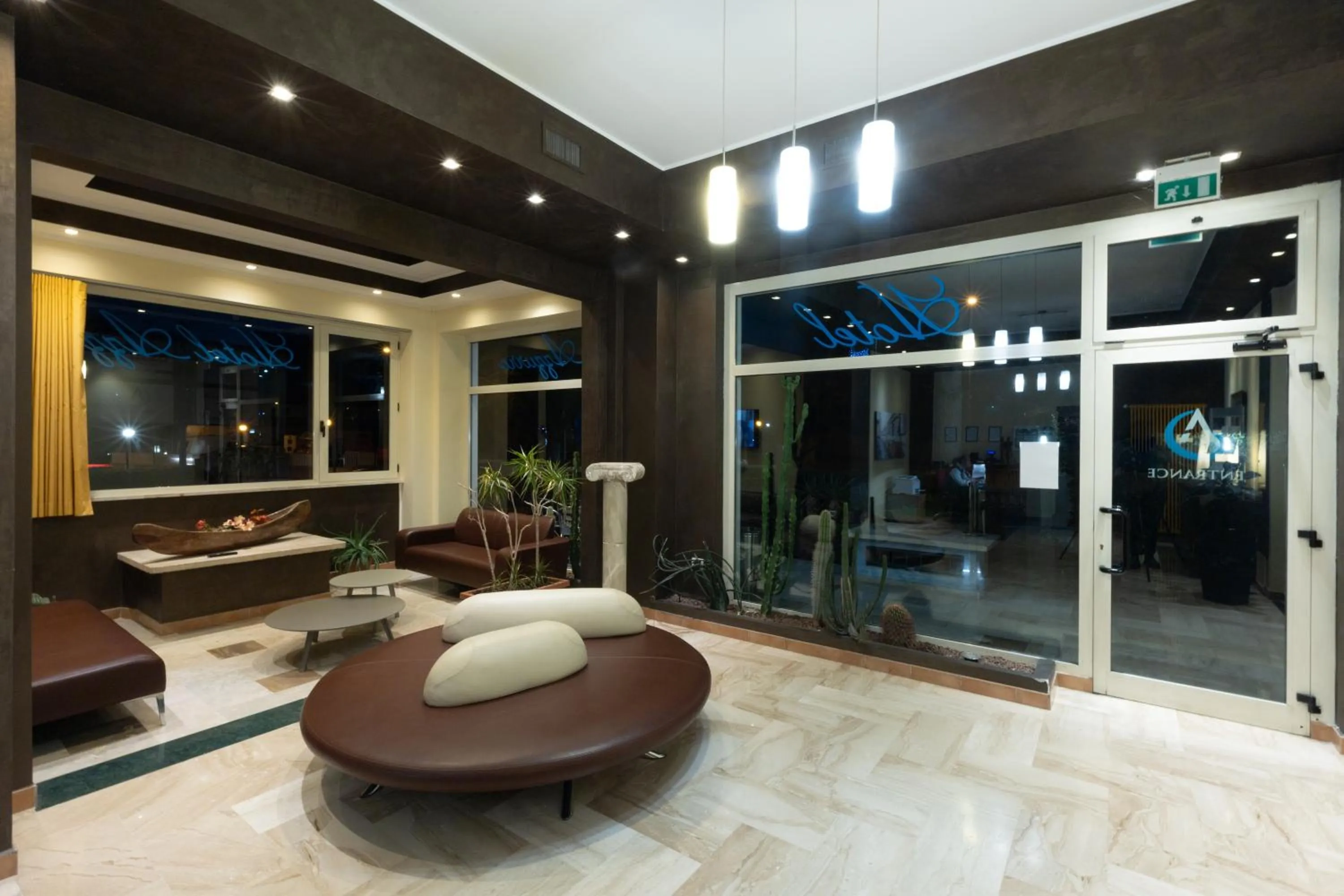 Lobby or reception in Hotel Azzurro