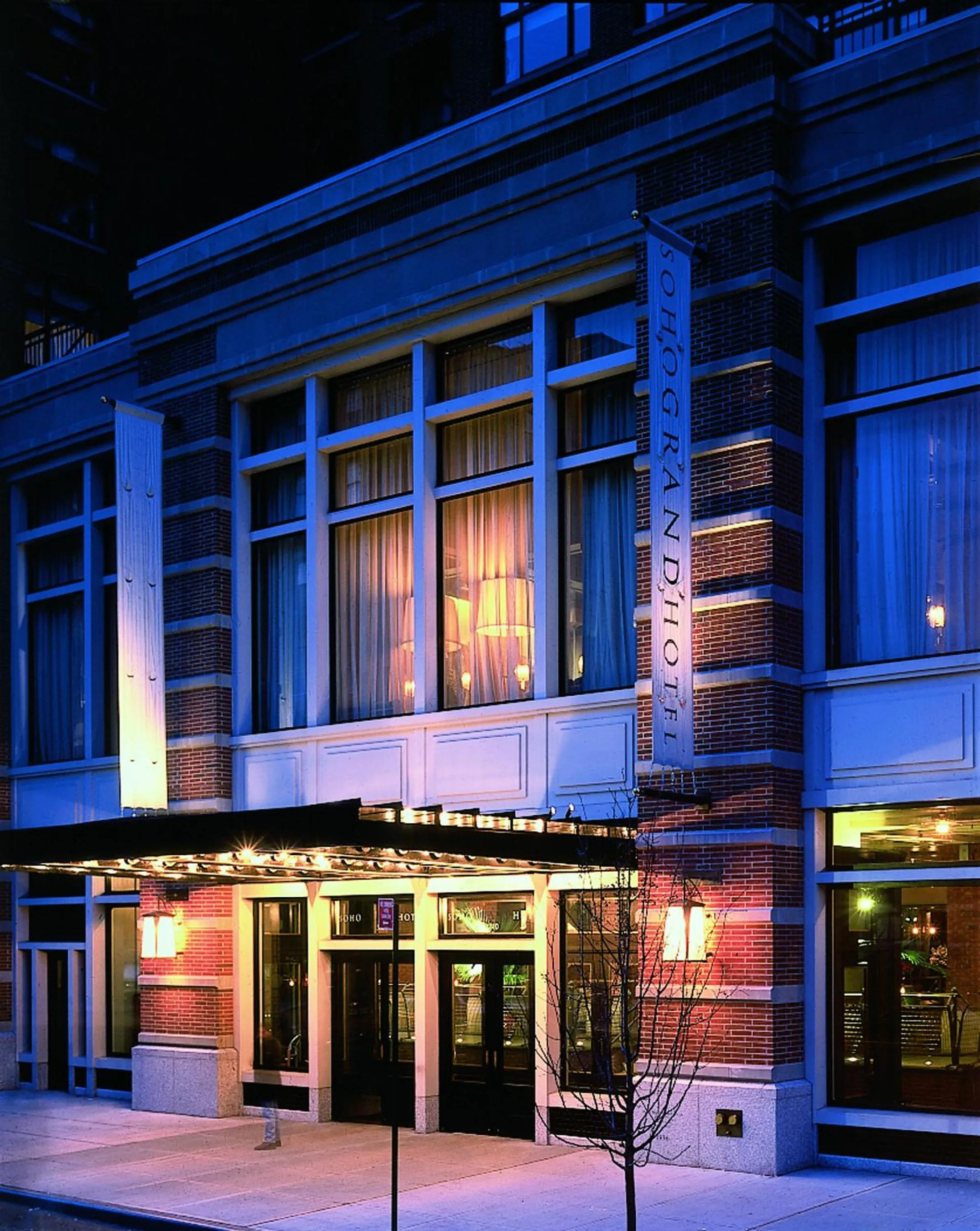 Facade/entrance in Soho Grand Hotel