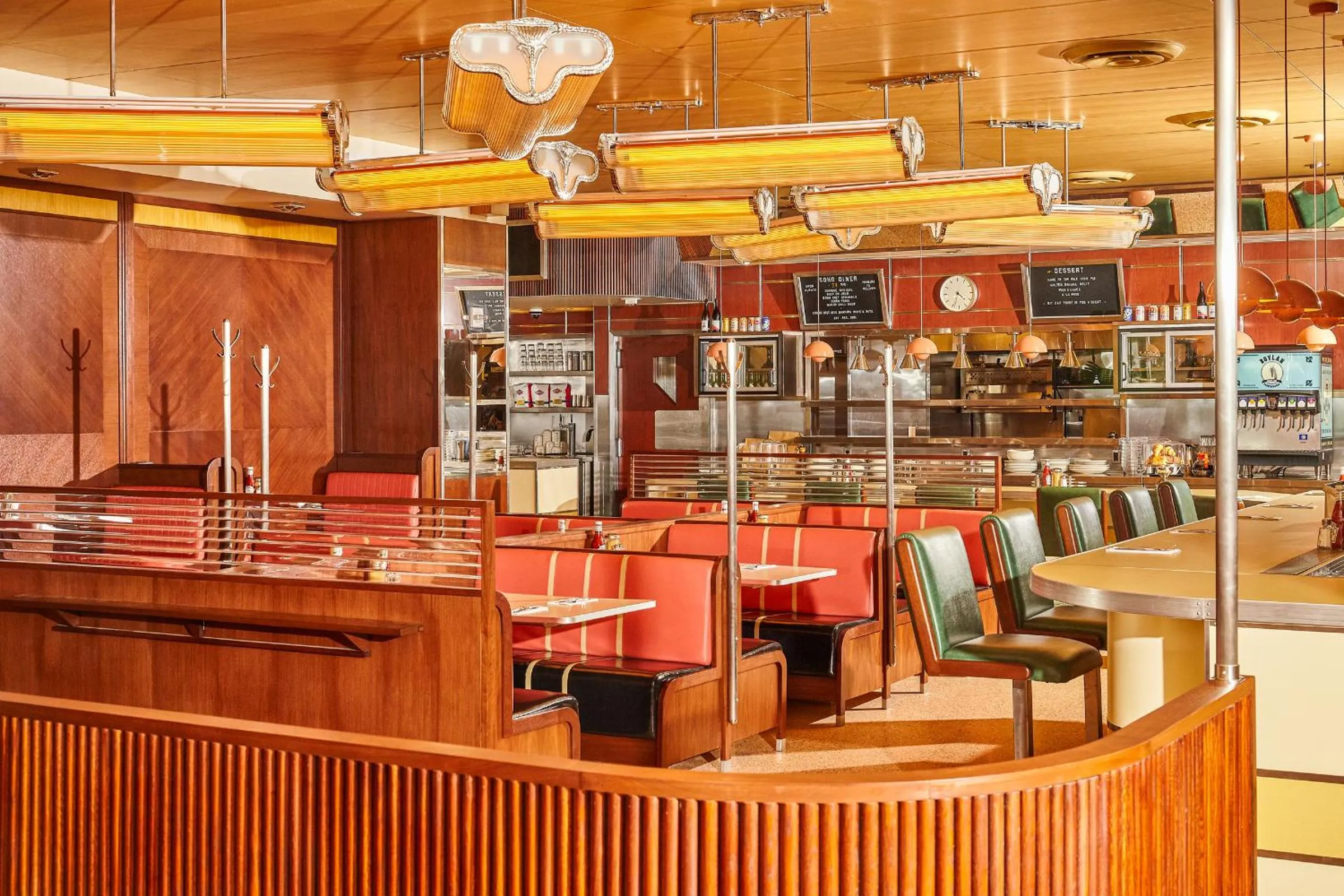 Restaurant/places to eat in Soho Grand Hotel