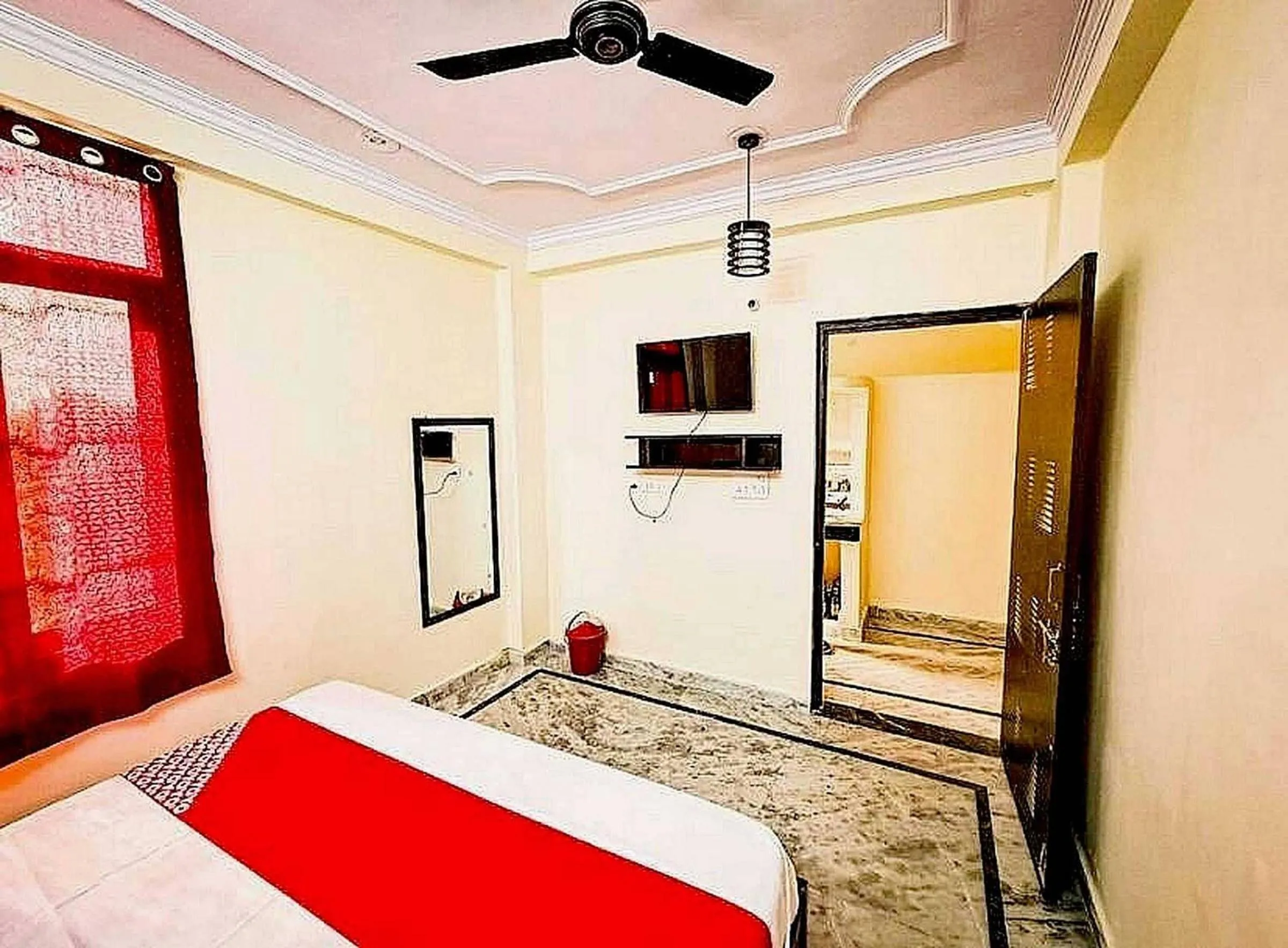 Bedroom, Bed in Hotel O Lal Residency