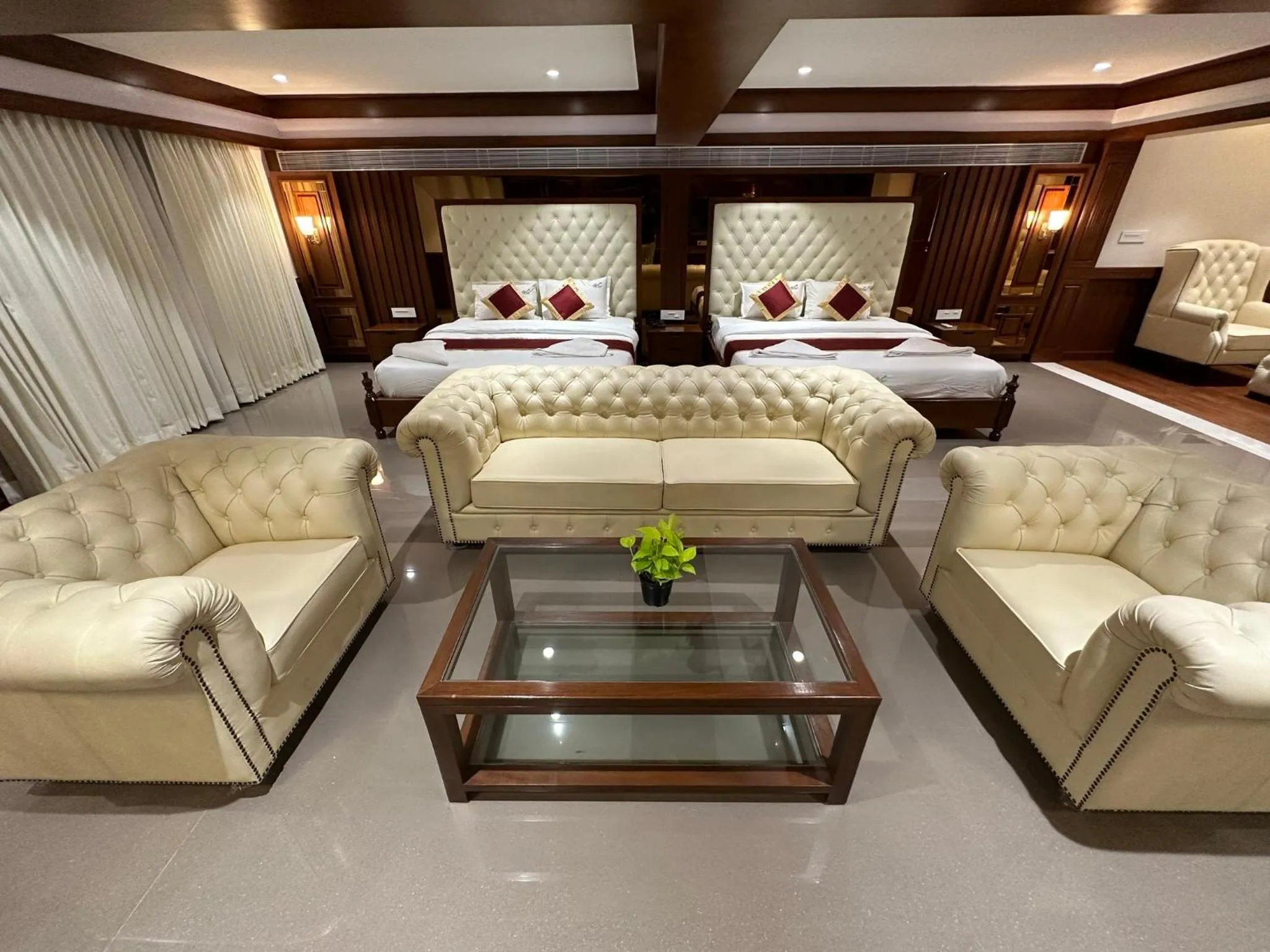 Bed in Holiday Valley Hotels And Resorts