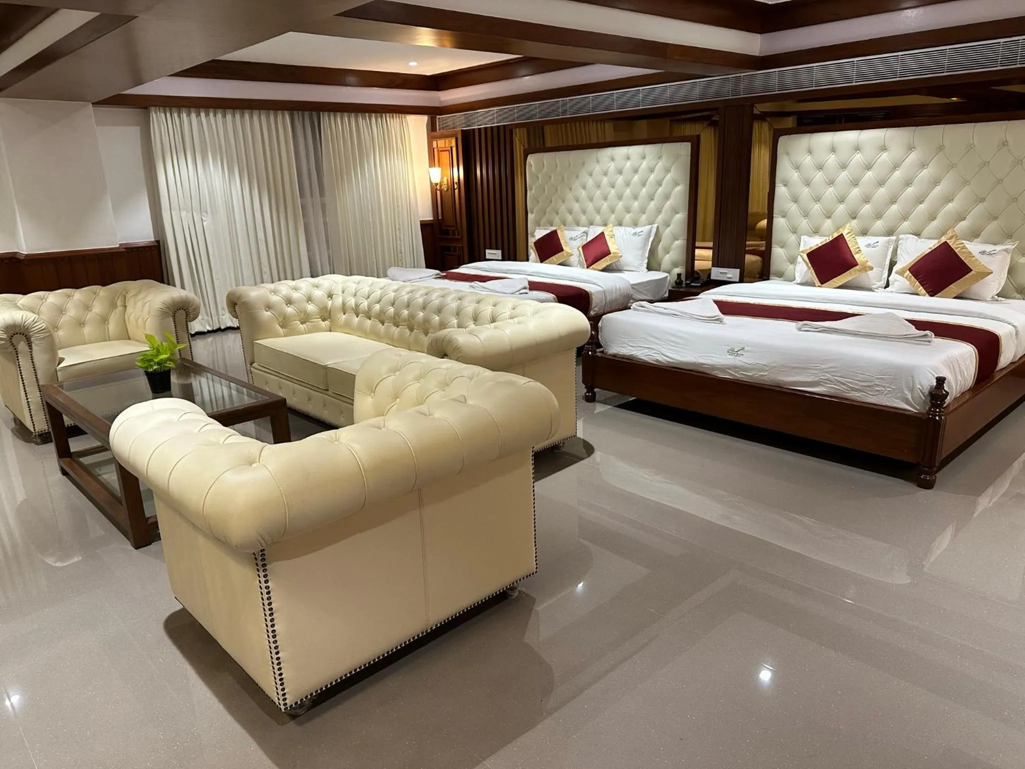 Bed in Holiday Valley Hotels And Resorts