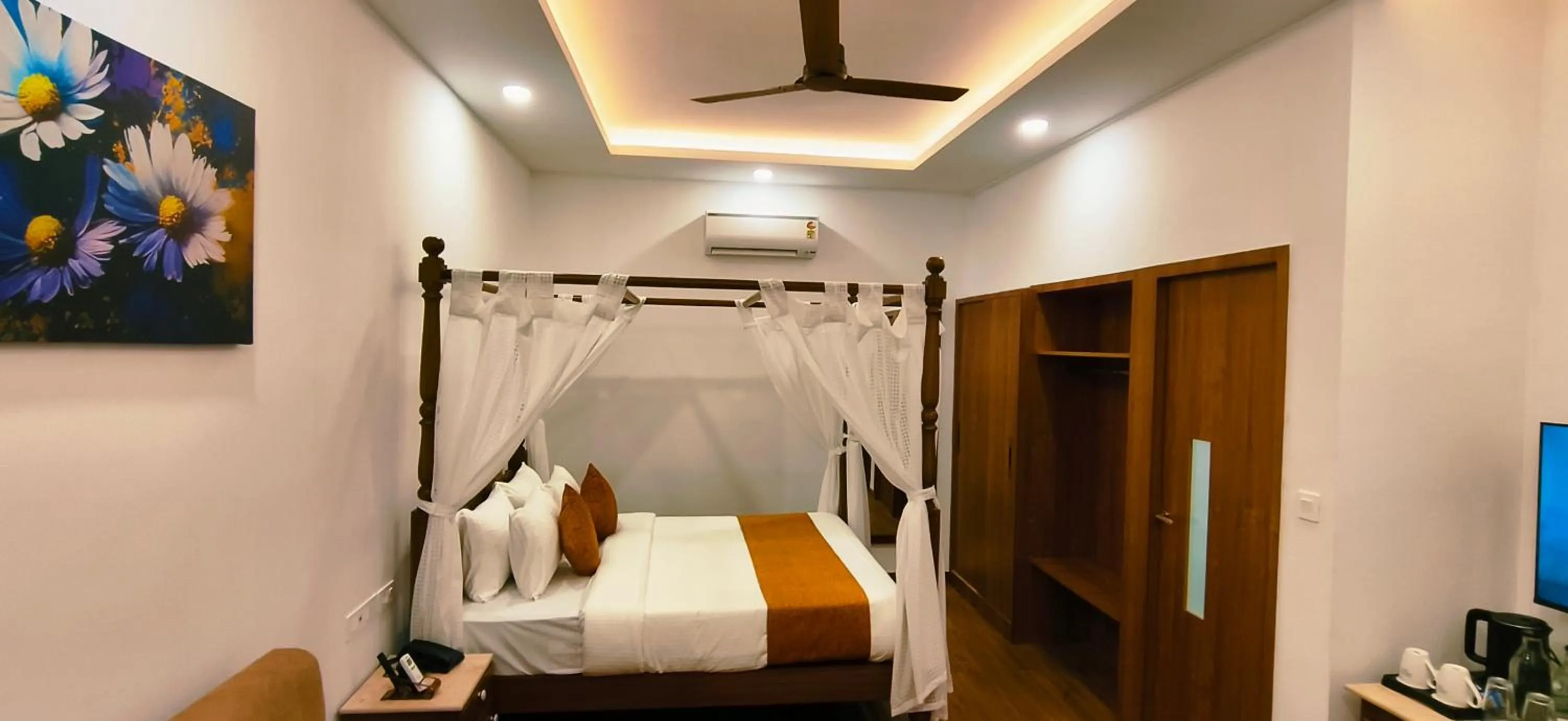 Bed in Once Upon The River, Aluva - Near Cochin International Airport