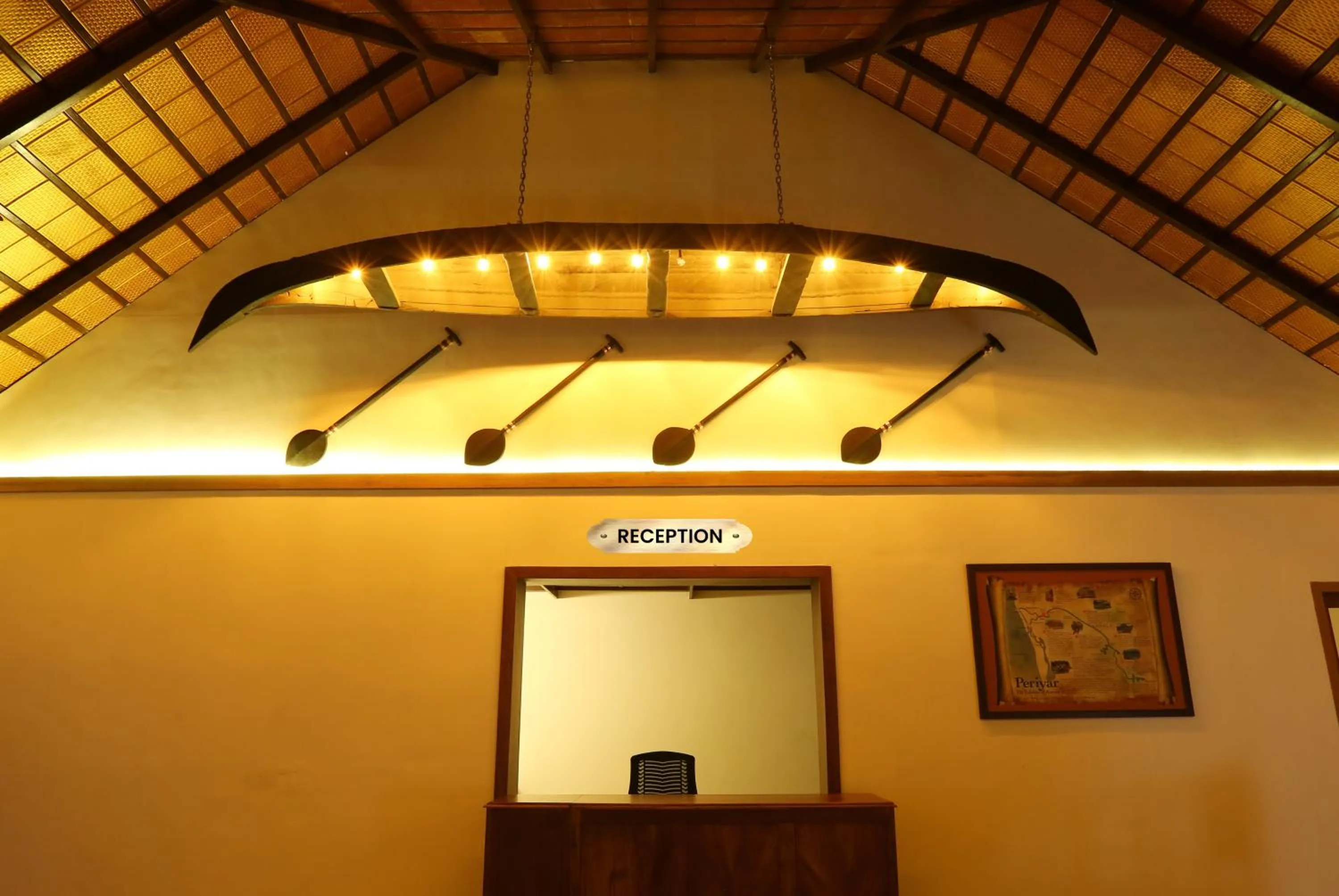 Lobby or reception in Once Upon The River, Aluva - Near Cochin International Airport