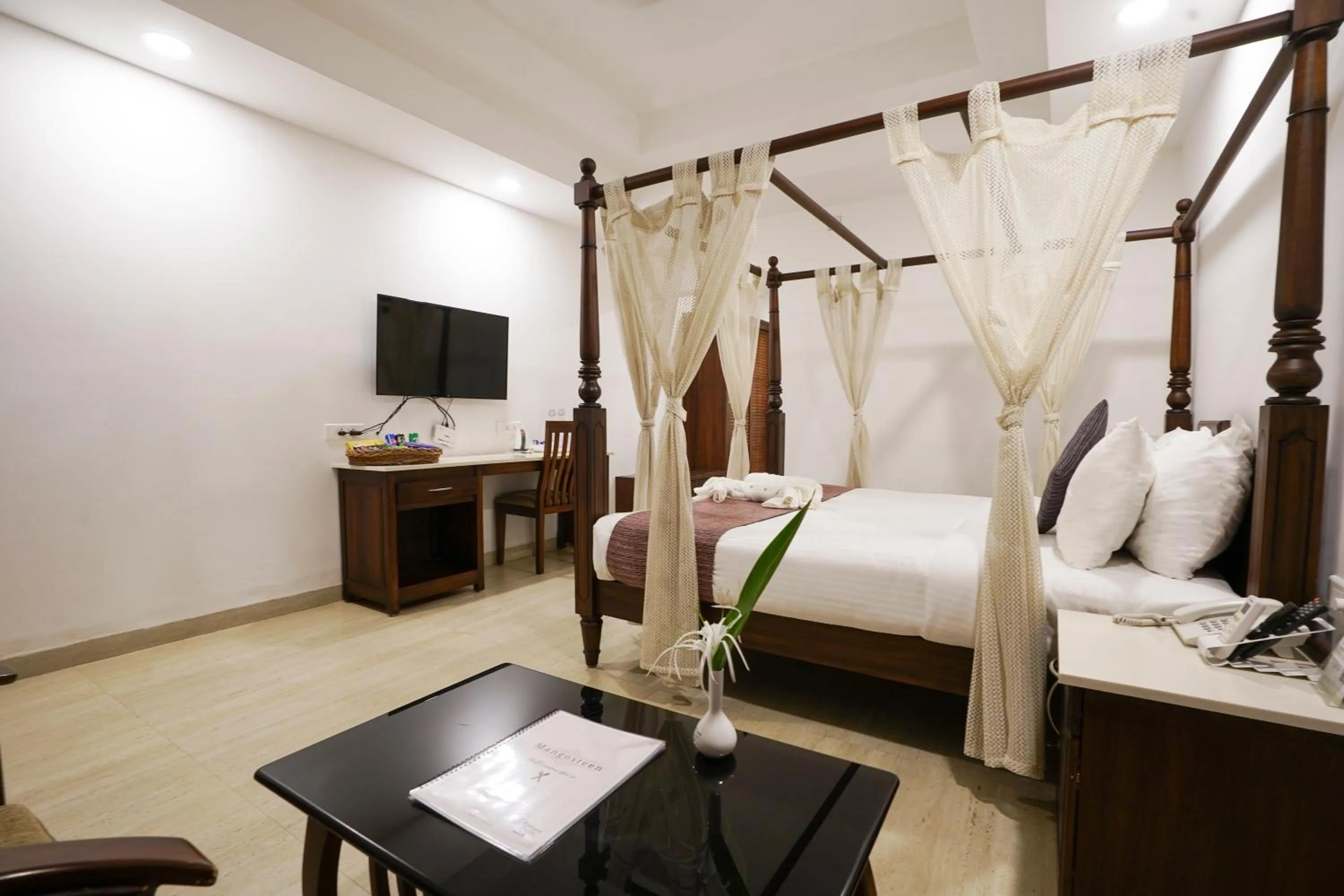 Photo of the whole room, Bed in Once Upon The River, Aluva - Near Cochin International Airport