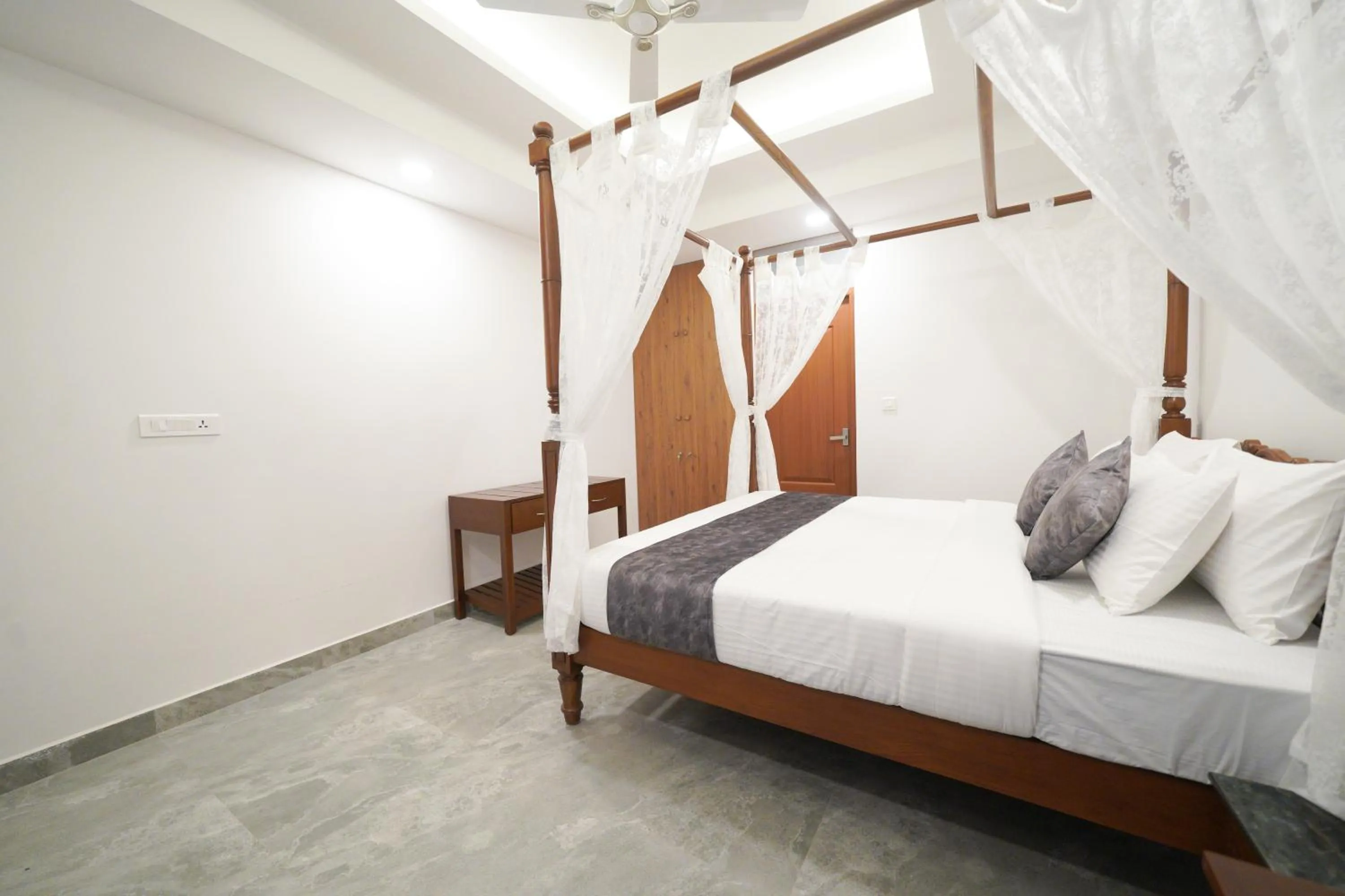 Bed in Once Upon The River, Aluva - Near Cochin International Airport