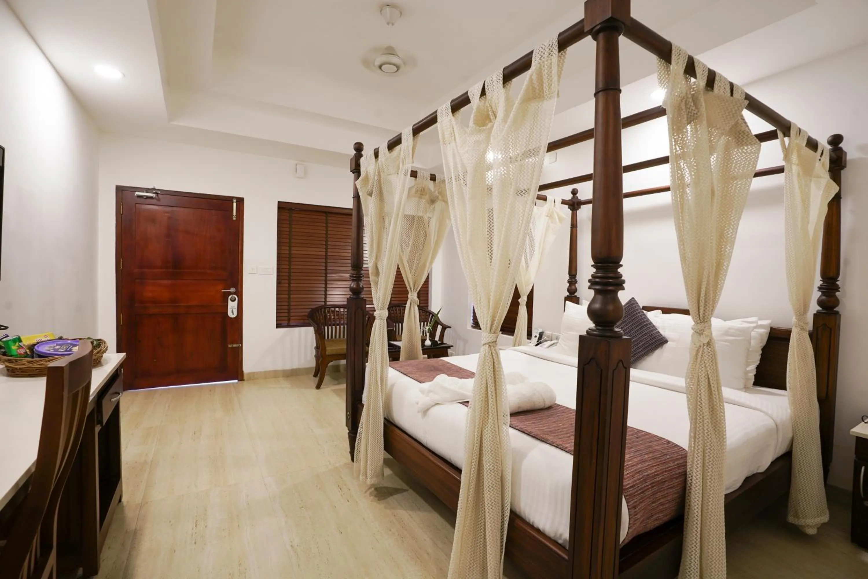 Photo of the whole room, Bed in Once Upon The River, Aluva - Near Cochin International Airport