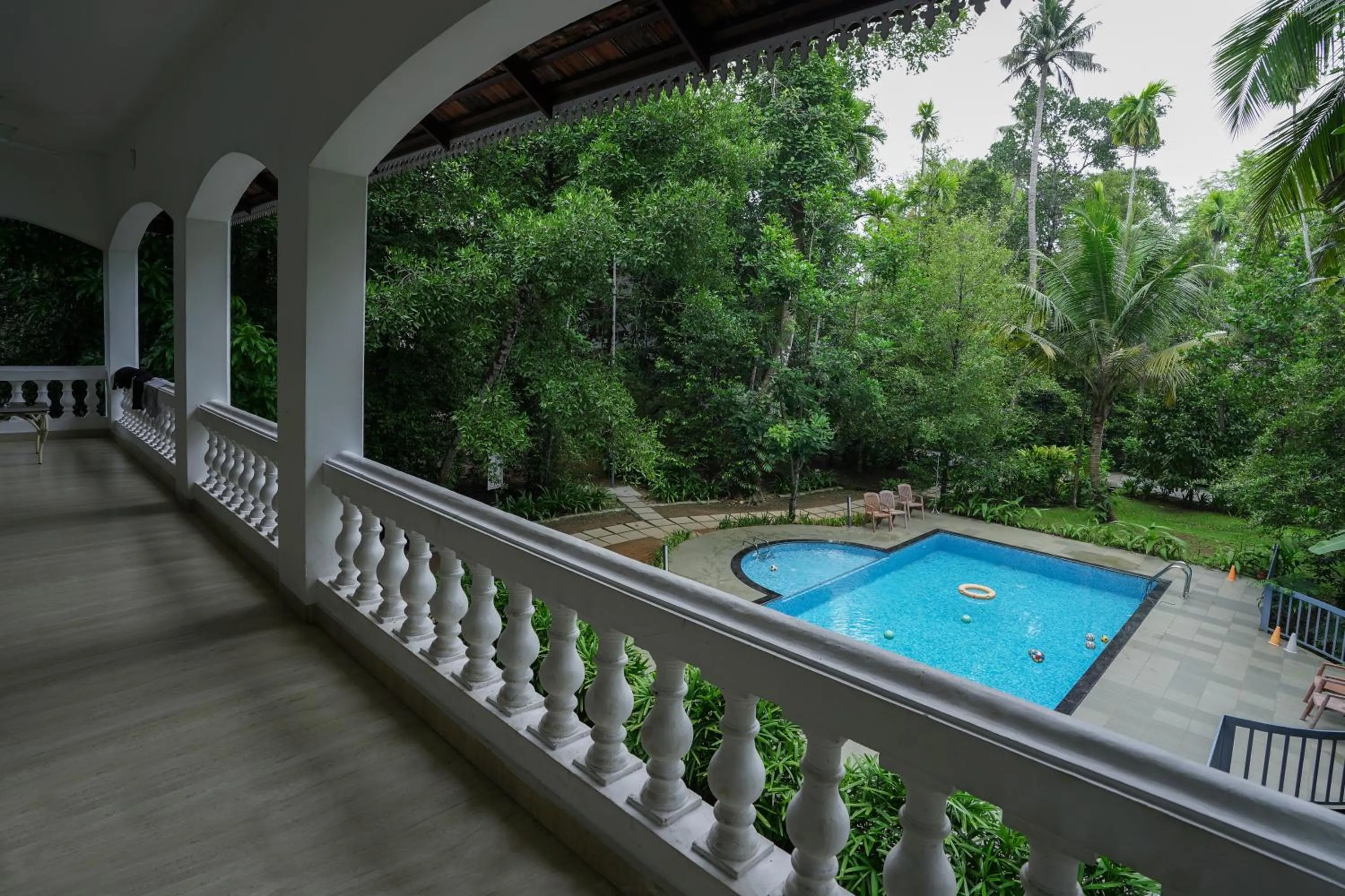 Balcony/Terrace in Once Upon The River, Aluva - Near Cochin International Airport