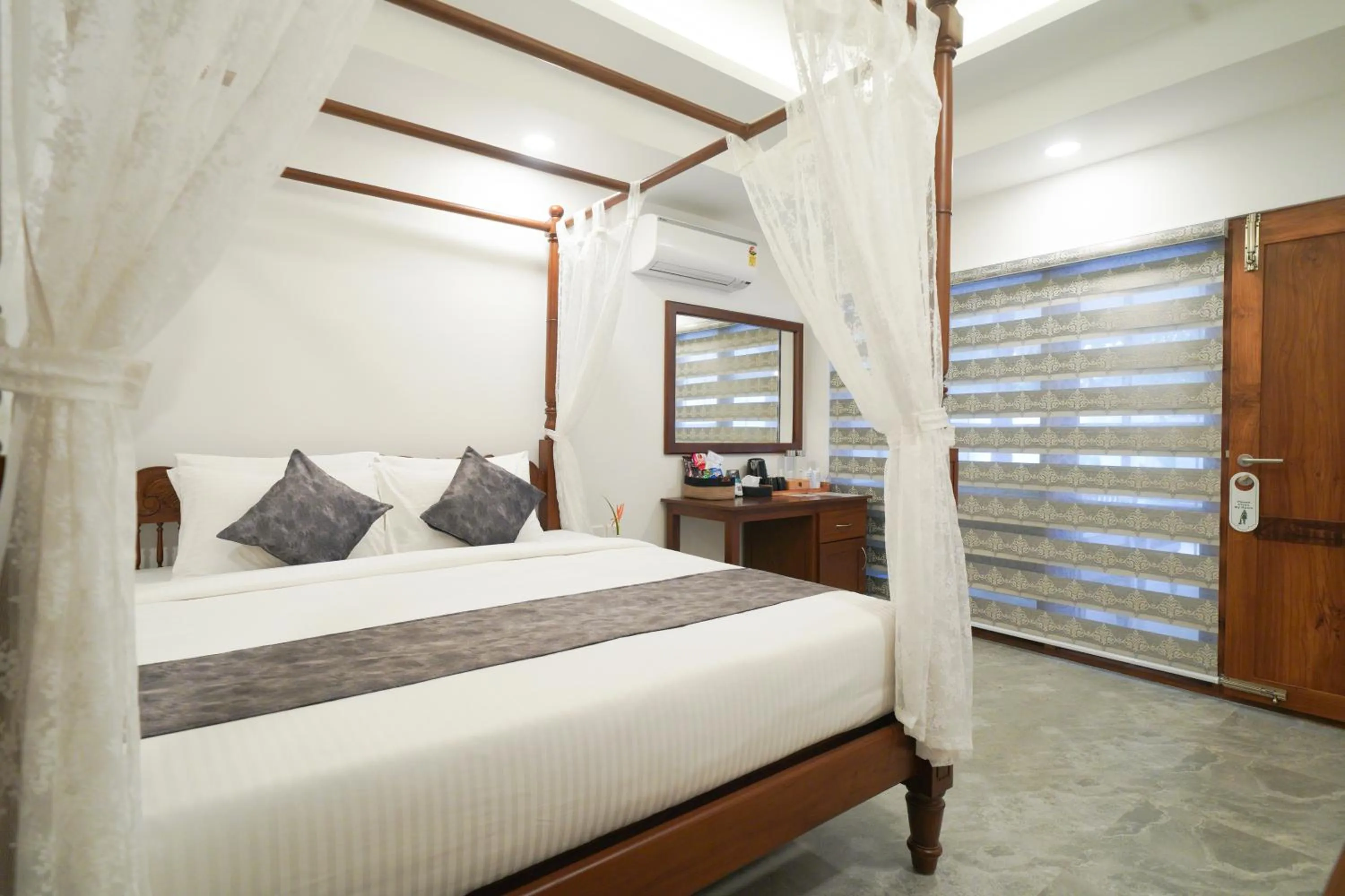 Bed in Once Upon The River, Aluva - Near Cochin International Airport