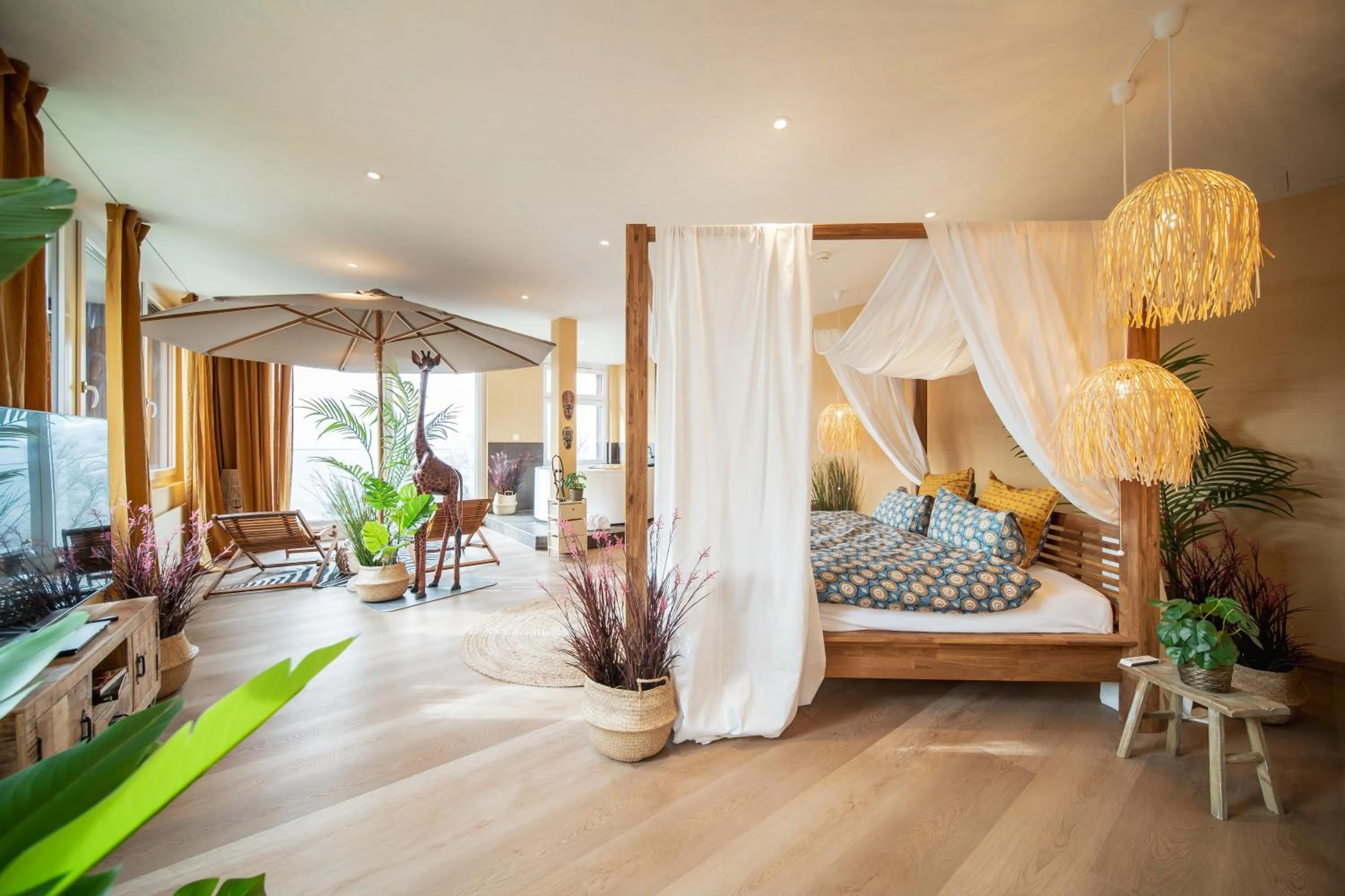 Bedroom, Bed in Hotel Zeit & Traum Privat SPA