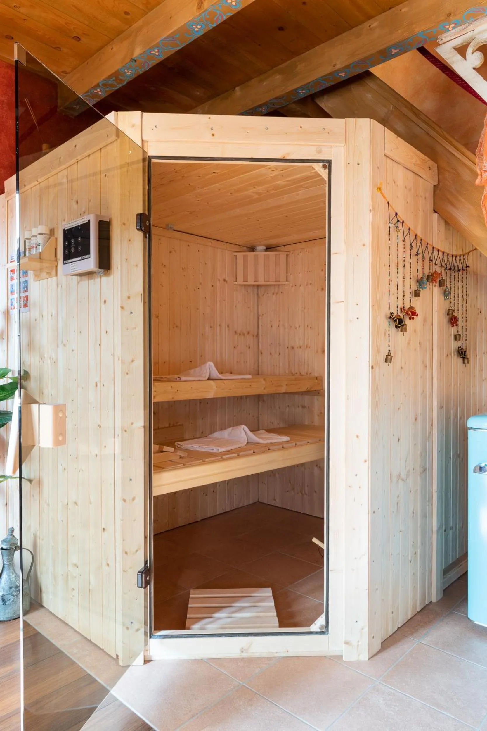 Sauna in Hotel Zeit & Traum Privat SPA