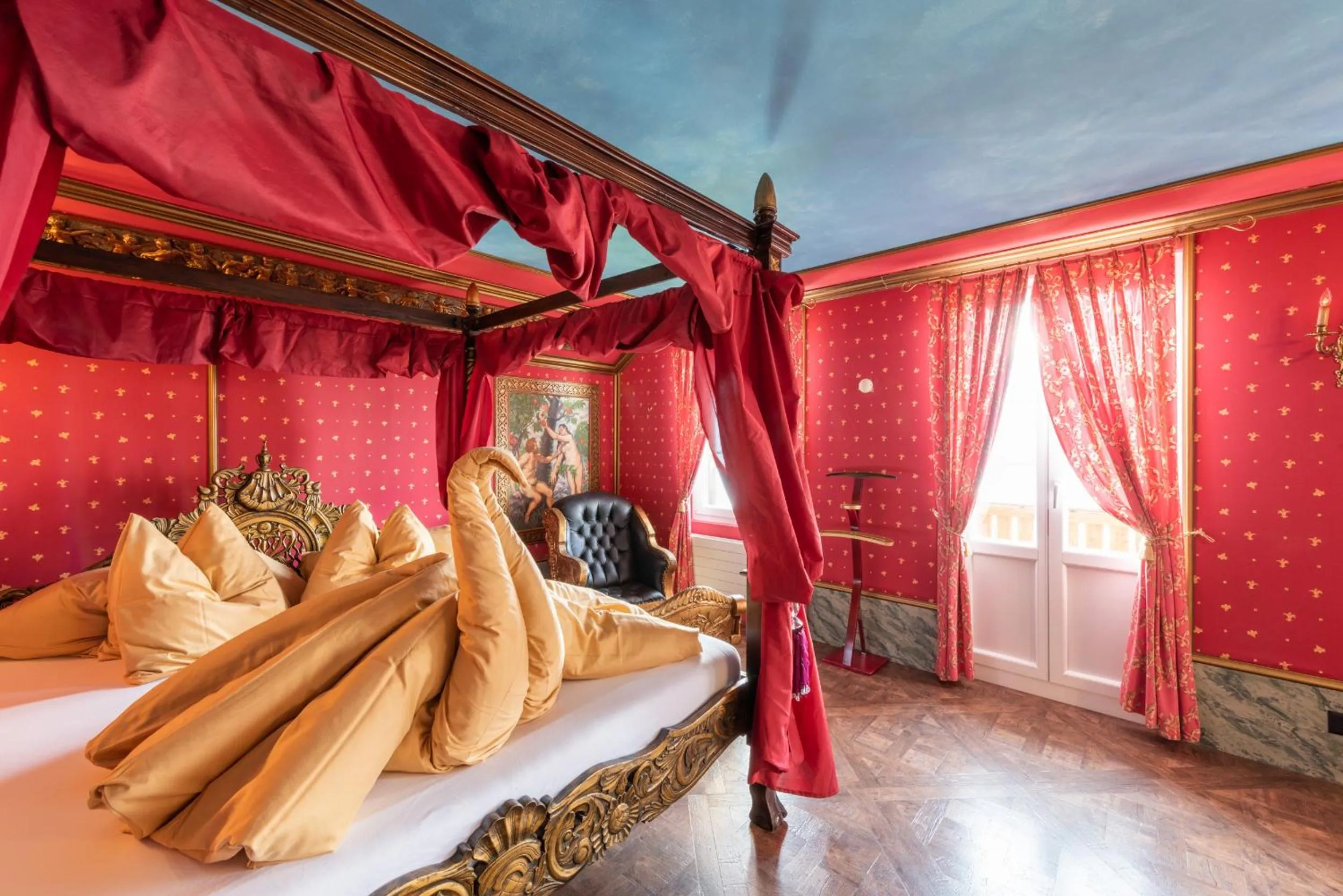 Bed in Hotel Zeit & Traum Privat SPA