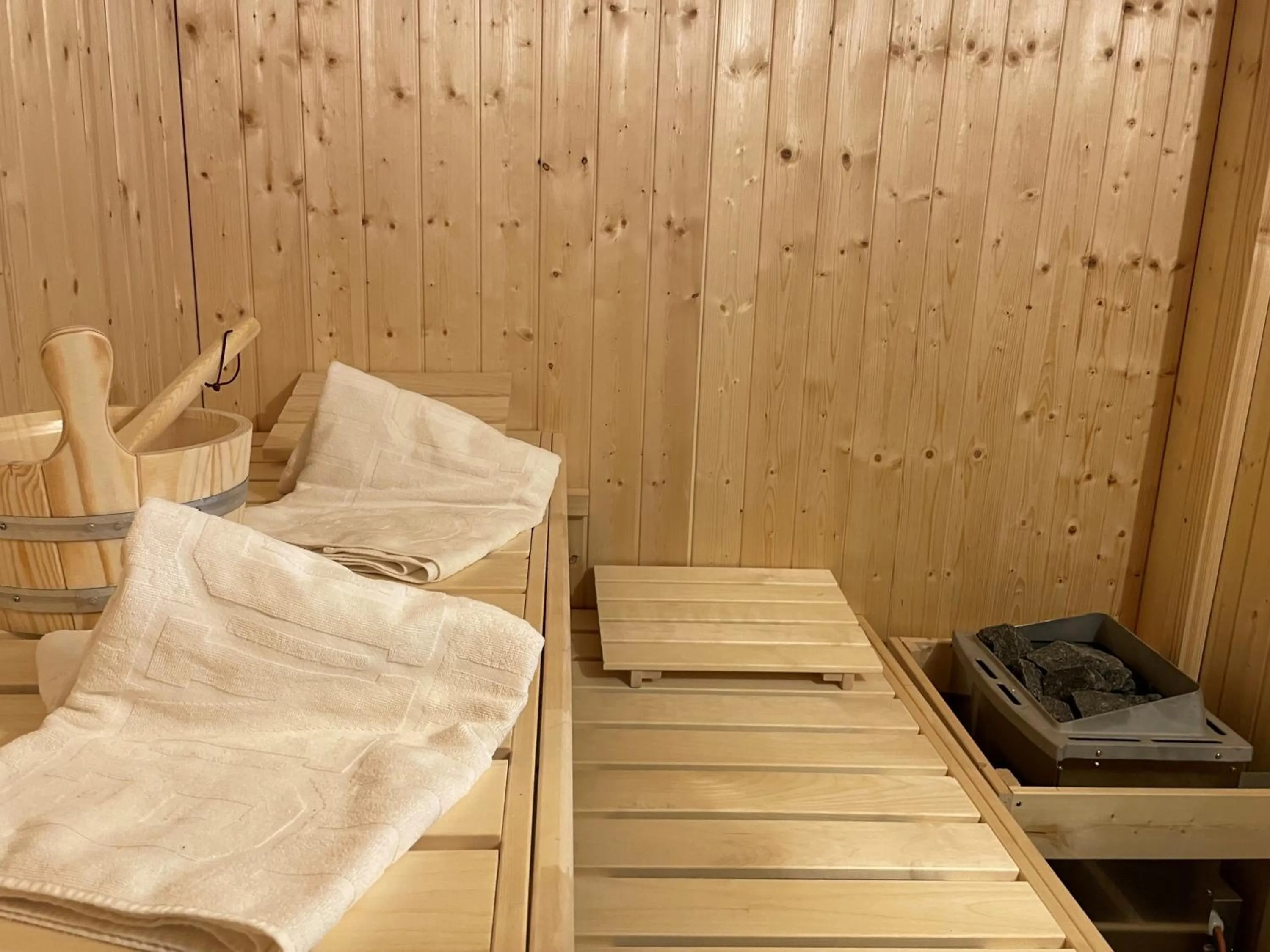 Sauna in Hotel Zeit & Traum Privat SPA