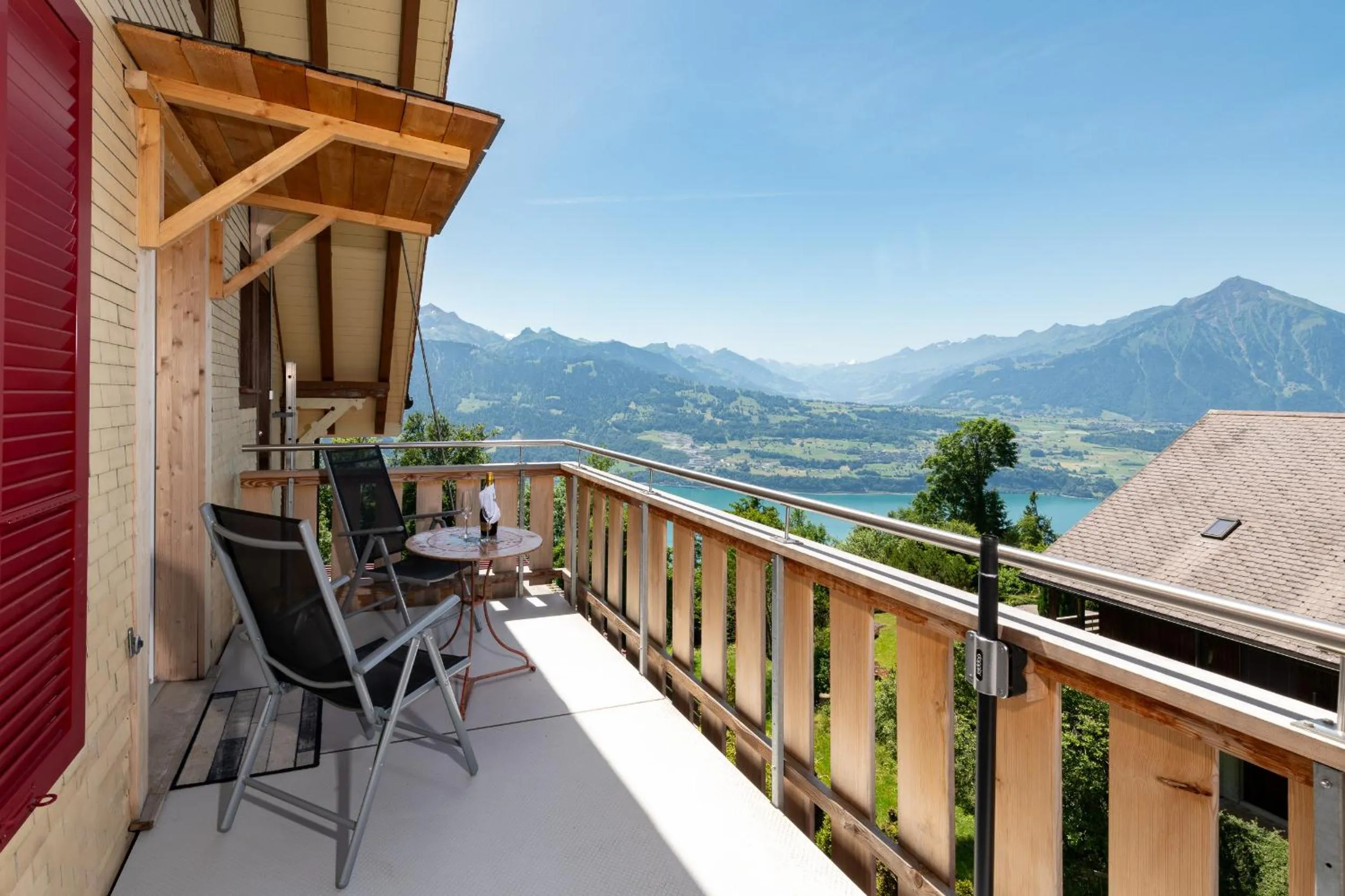 Balcony/Terrace in Hotel Zeit & Traum Privat SPA