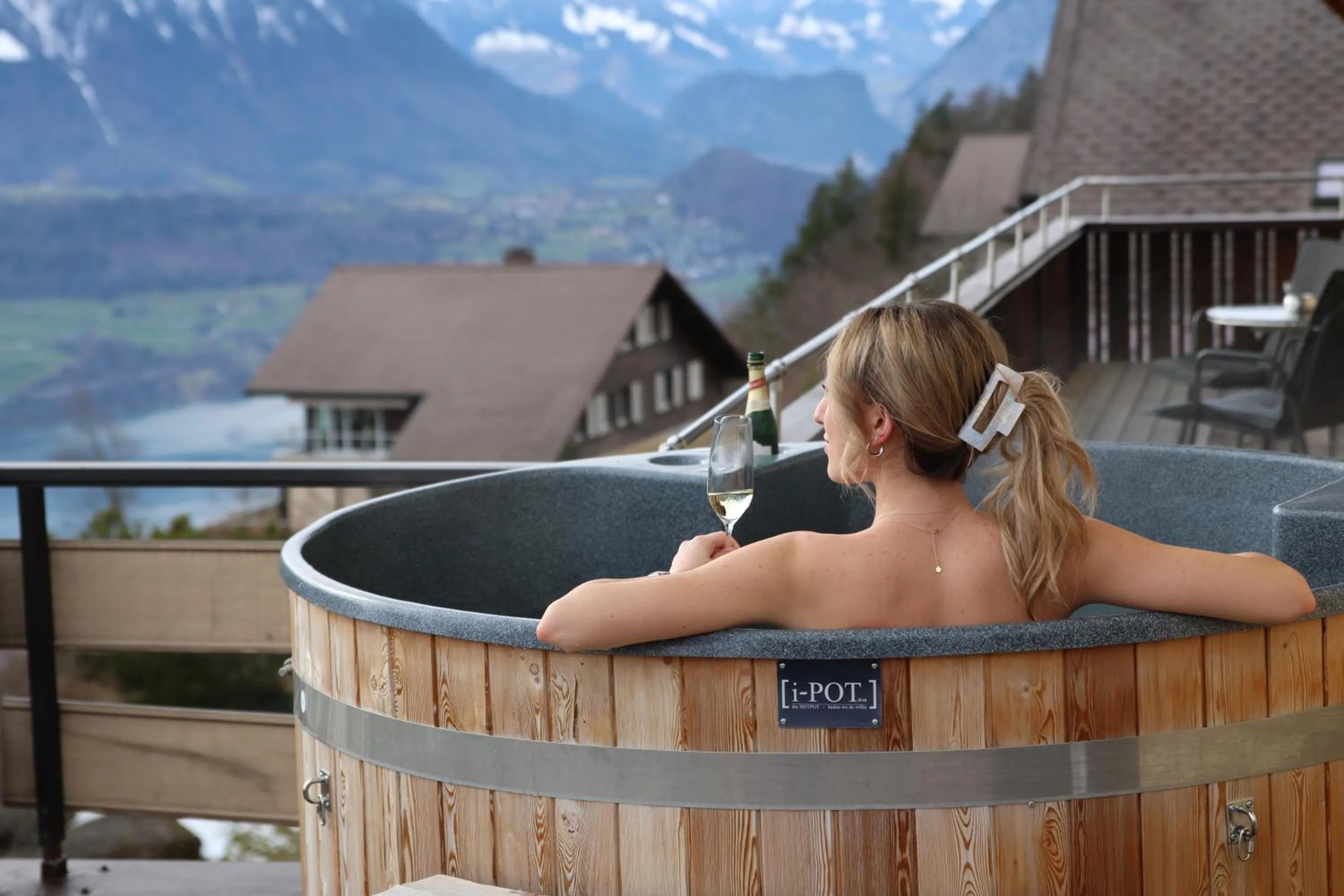 Swimming pool in Hotel Zeit & Traum Privat SPA