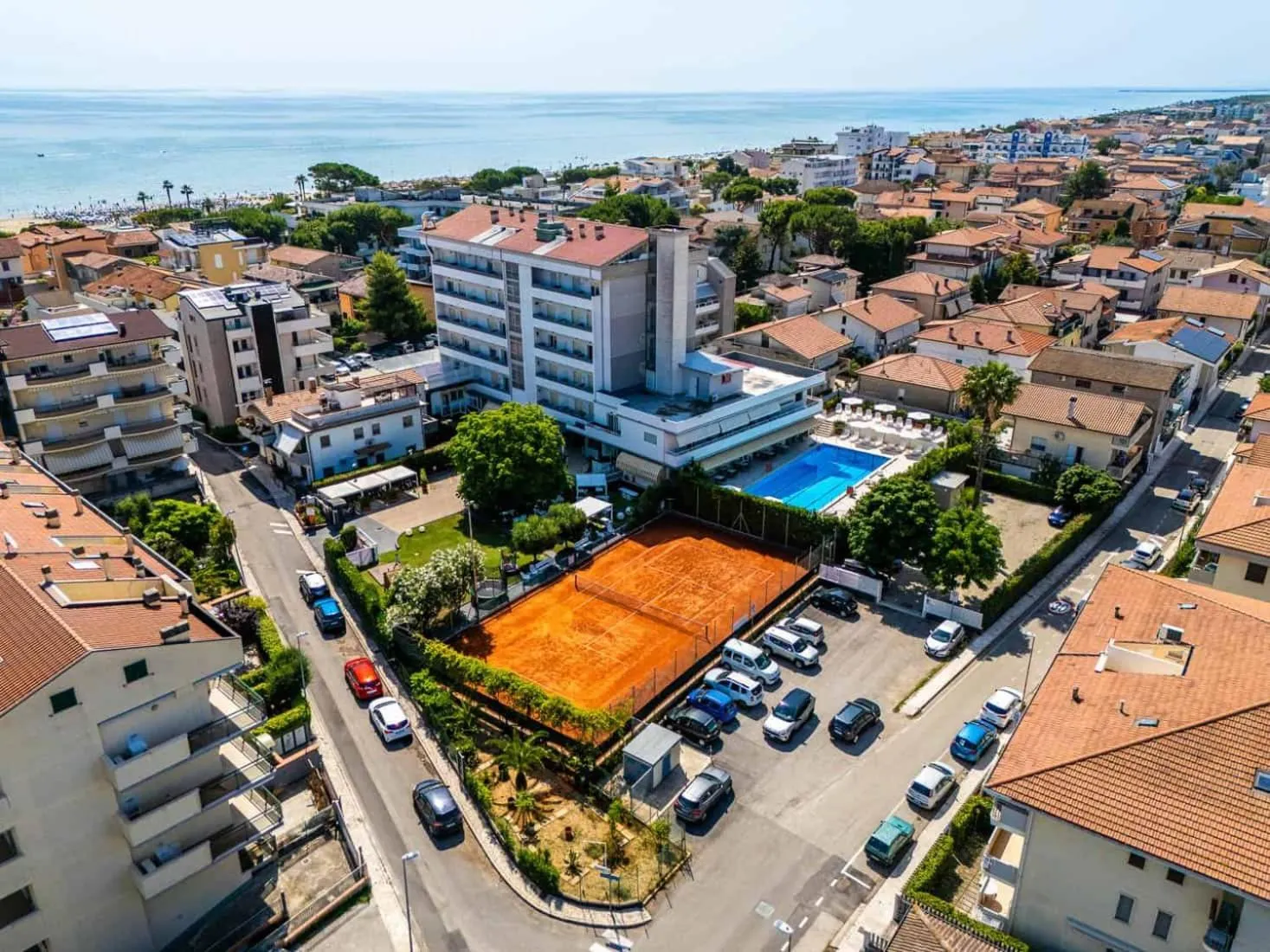 Property building in Hotel Palace Magnolia SPA