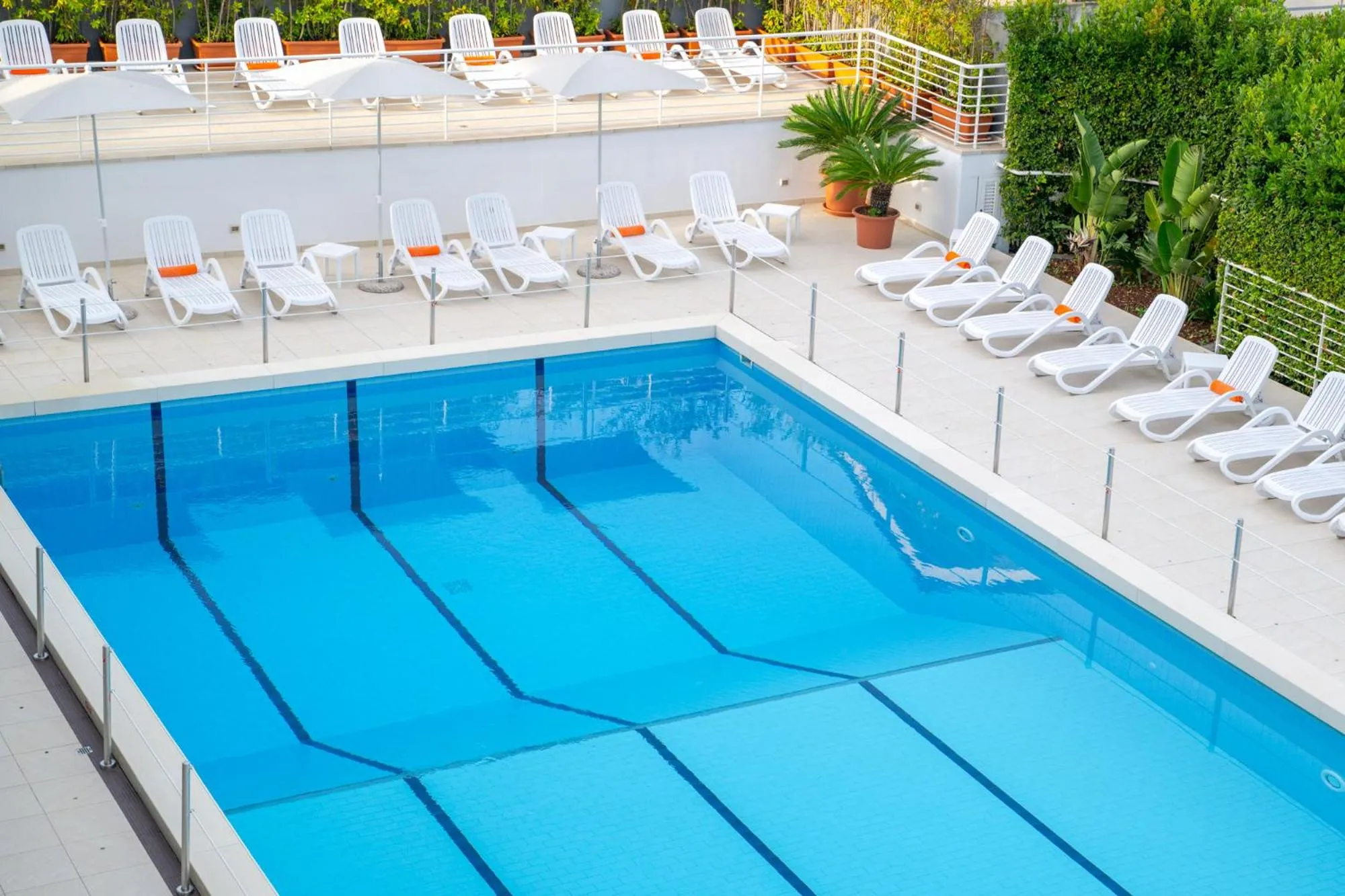 Swimming pool in Hotel Palace Magnolia SPA